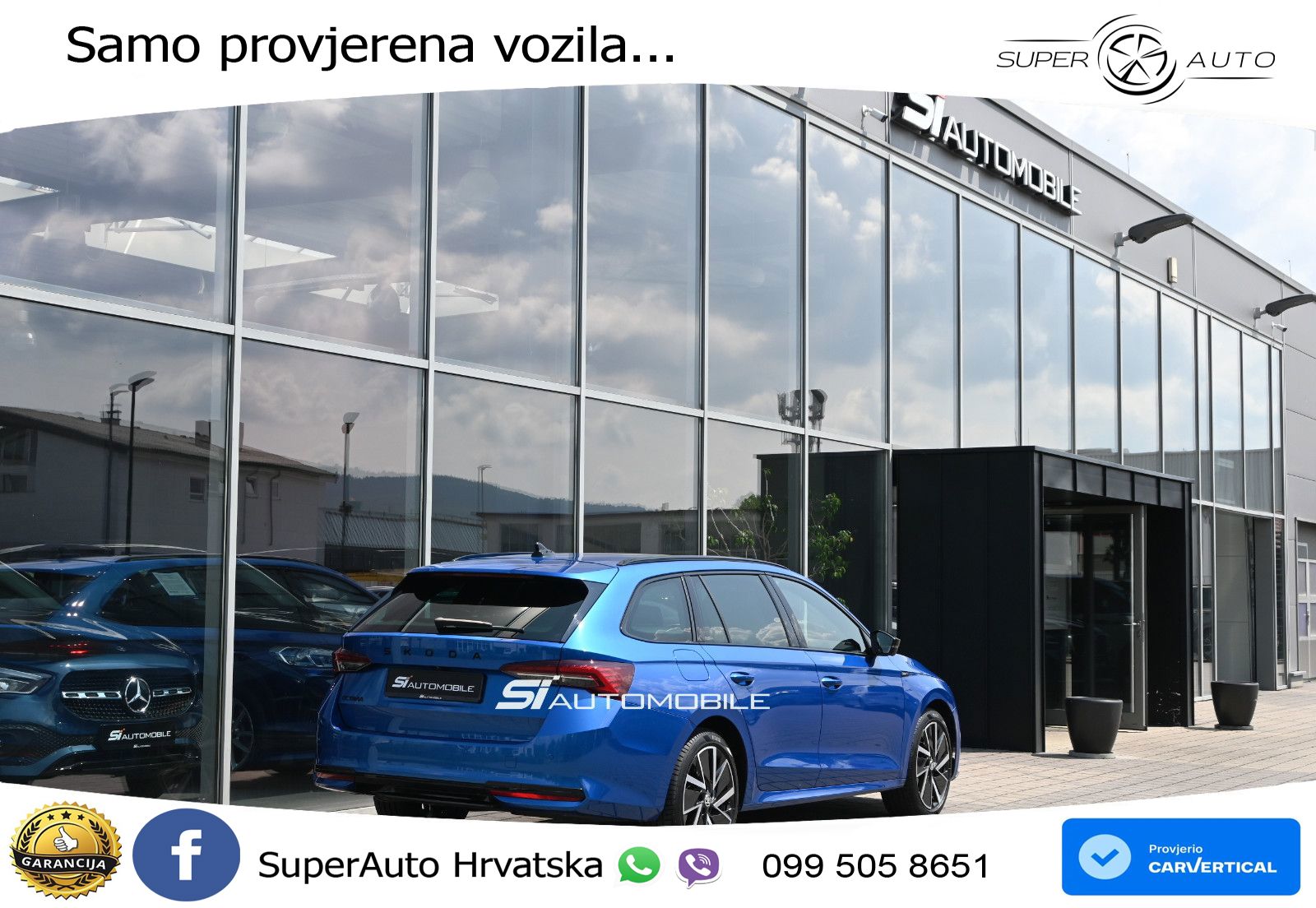 Škoda Octavia Combi 2.0 TDI (150 KS) DSG SportLine LED+GR SJED+ACC