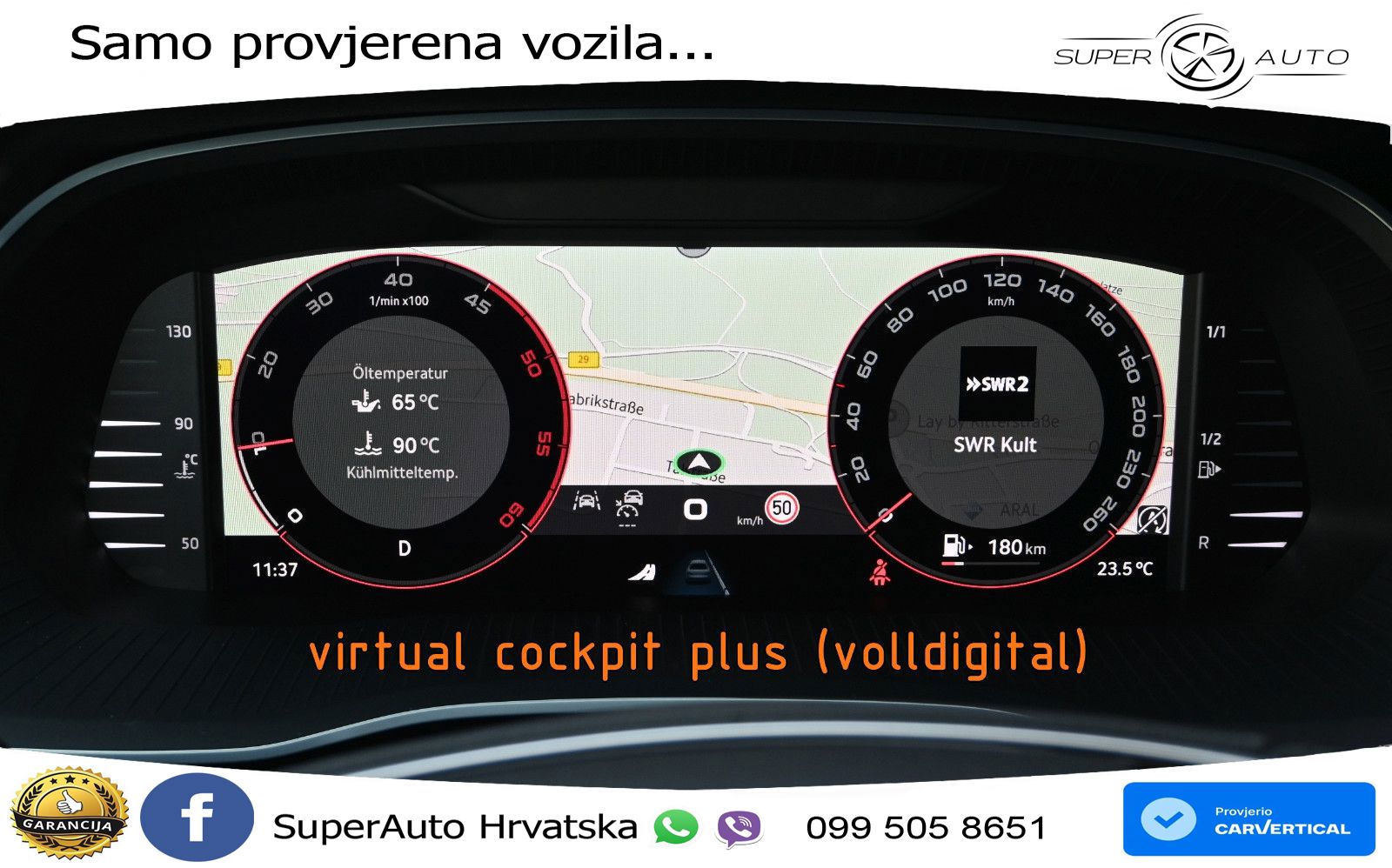 Škoda Octavia Combi 2.0 TDI (150 KS) DSG SportLine LED+GR SJED+ACC