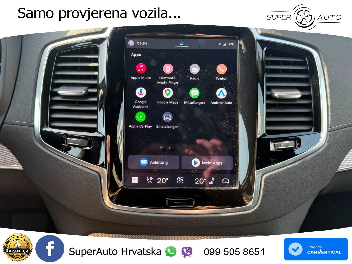 Volvo XC90 2.0 T8 AWD Automatic ACC+GR SJED+360+PANO