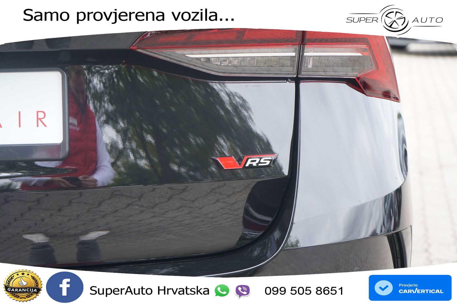 Škoda Octavia Combi RS 2.0 TSI (265 KS) DSG LED+GR SJED+ACC