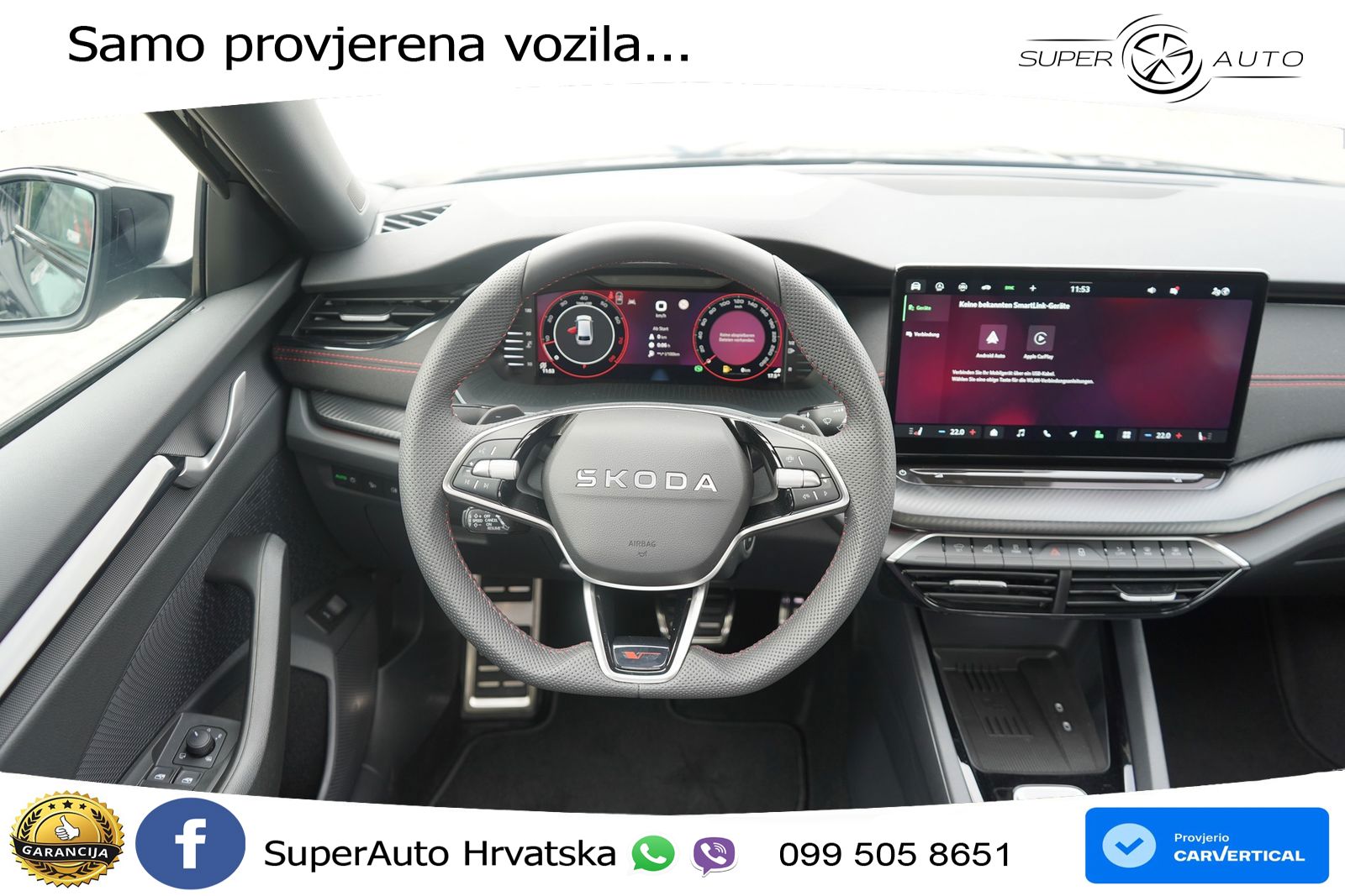Škoda Octavia Combi RS 2.0 TSI (265 KS) DSG LED+GR SJED+ACC
