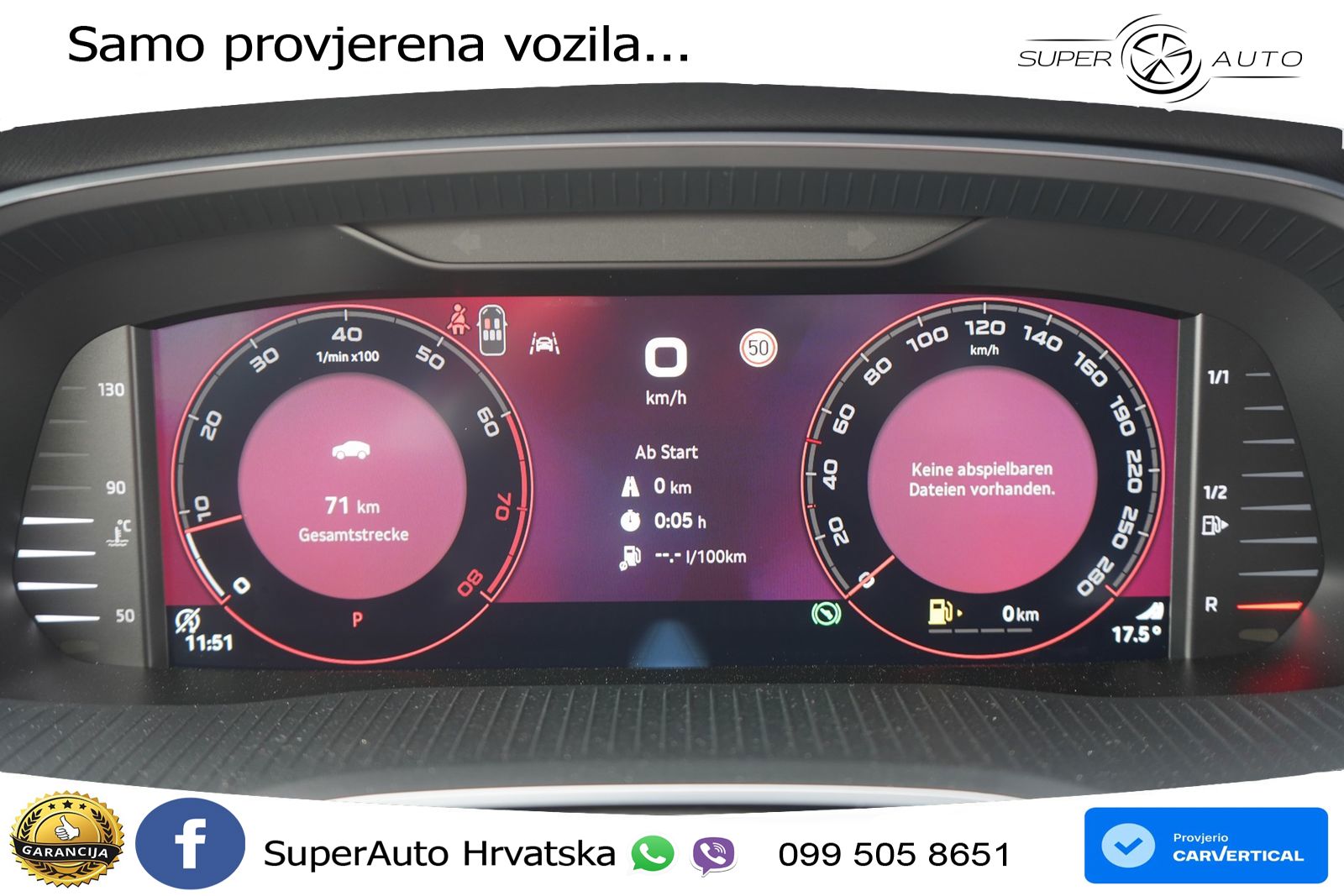 Škoda Octavia Combi RS 2.0 TSI (265 KS) DSG LED+GR SJED+ACC