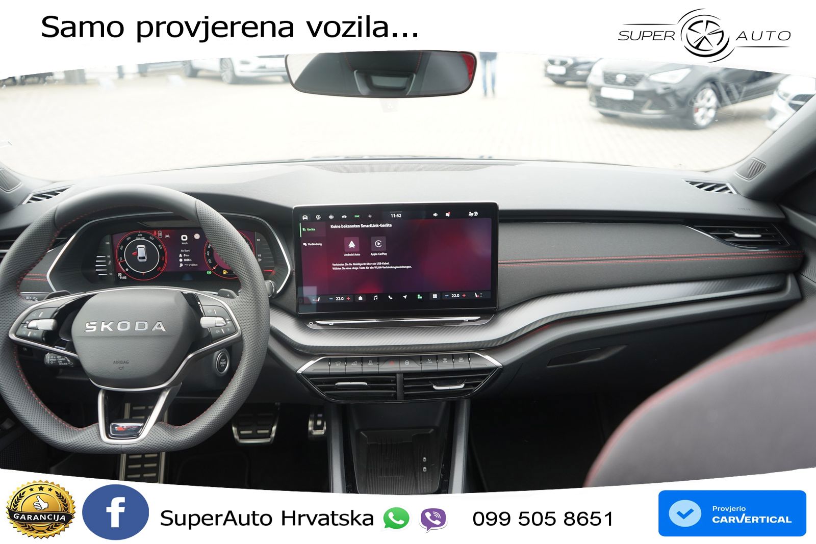 Škoda Octavia Combi RS 2.0 TSI (265 KS) DSG LED+GR SJED+ACC