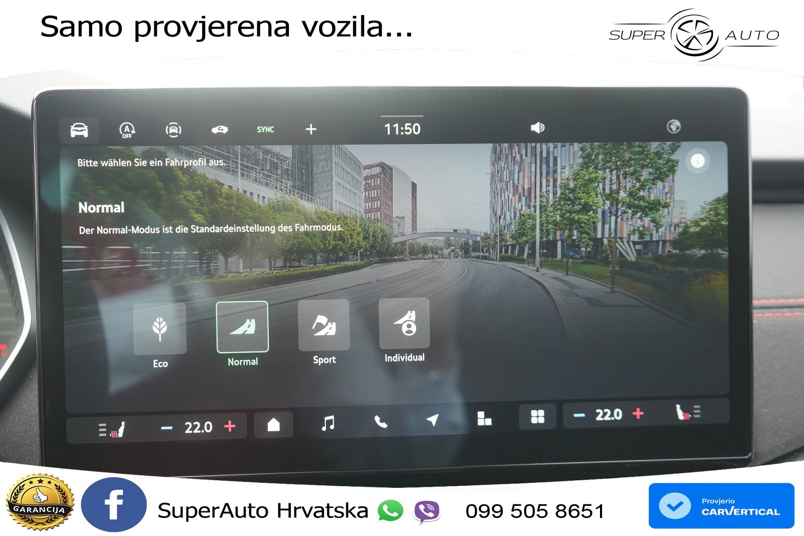 Škoda Octavia Combi RS 2.0 TSI (265 KS) DSG LED+GR SJED+ACC