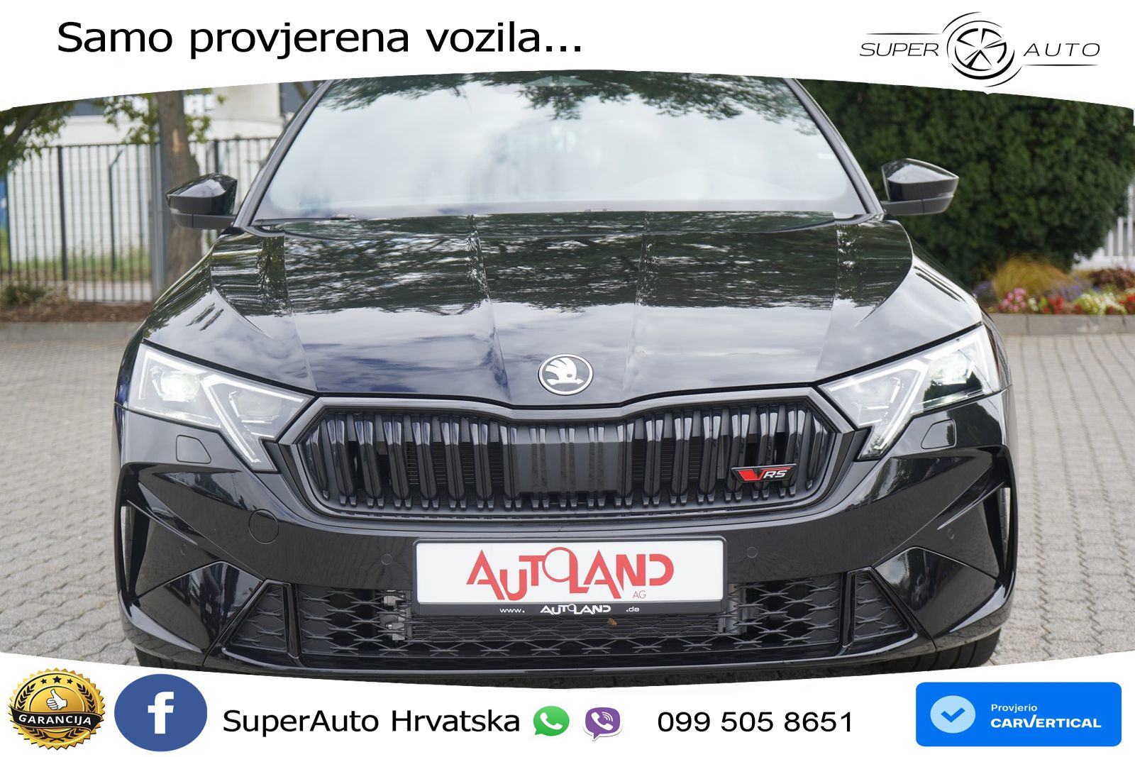 Škoda Octavia Combi RS 2.0 TSI (265 KS) DSG LED+GR SJED+ACC