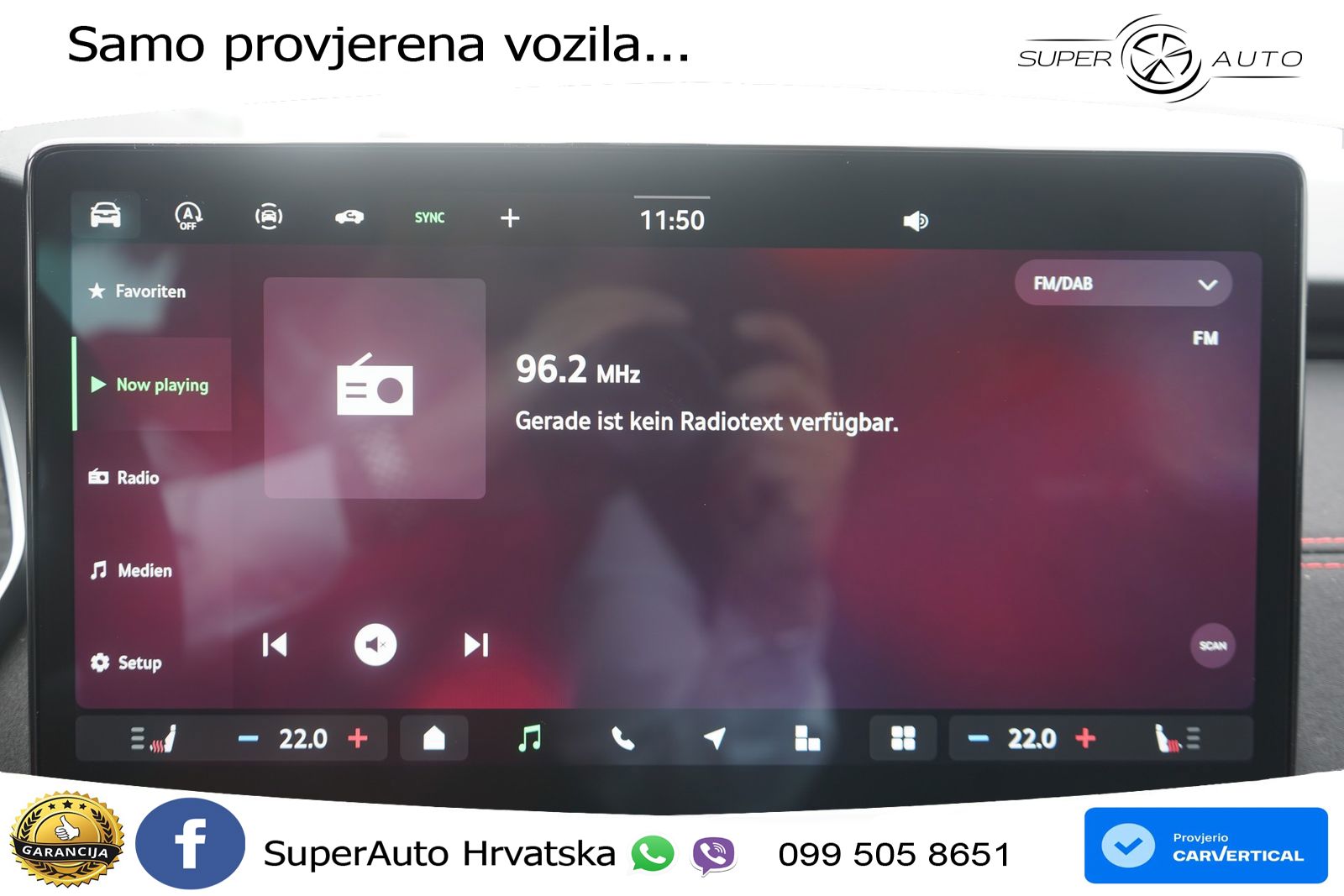 Škoda Octavia Combi RS 2.0 TSI (265 KS) DSG LED+GR SJED+ACC