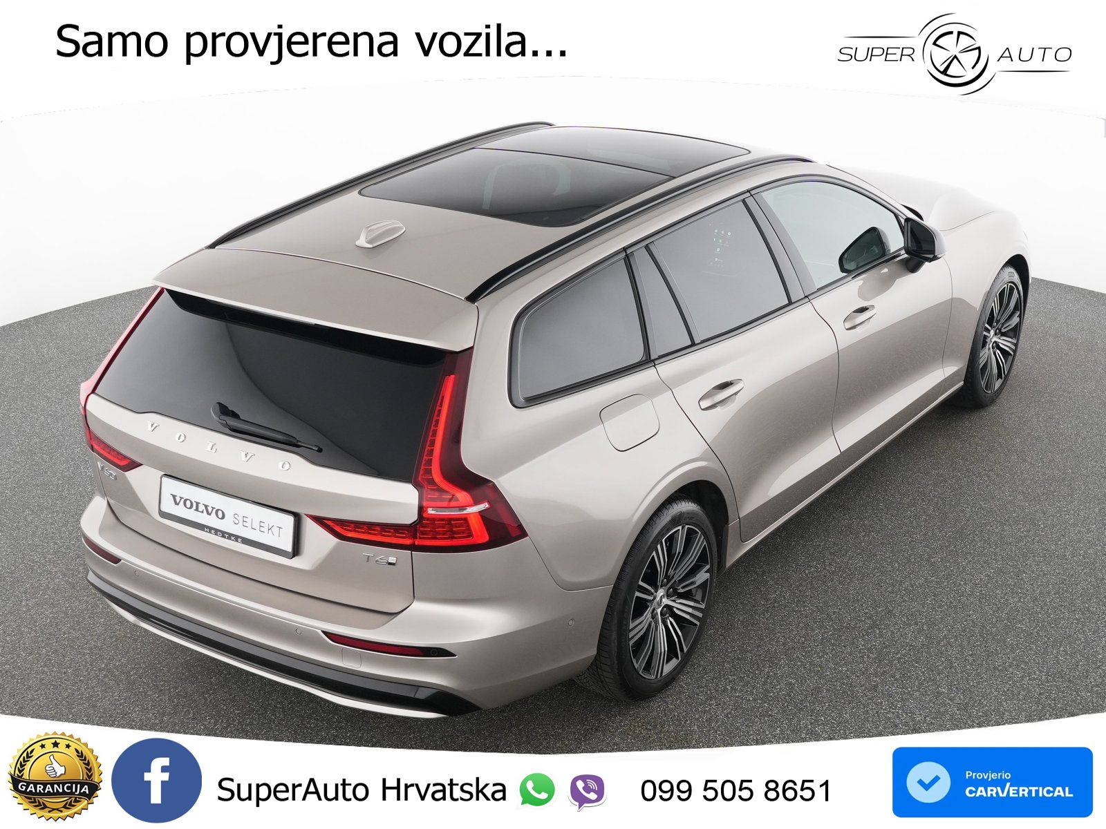 Volvo V60 2.0 T6 AWD Geartronic ACC+HEAD+4xGR SJED+360+PANO