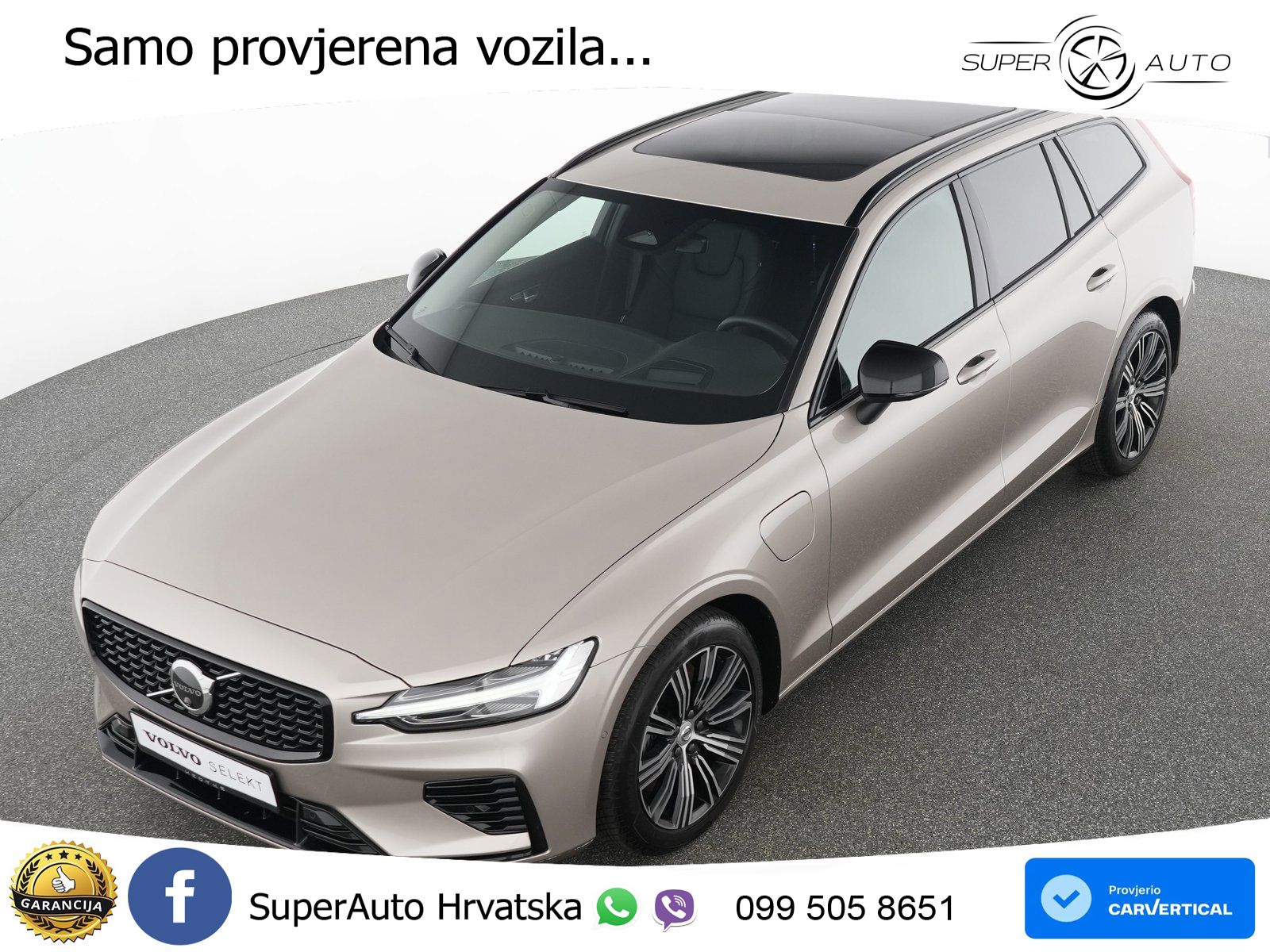 Volvo V60 2.0 T6 AWD Geartronic ACC+HEAD+4xGR SJED+360+PANO
