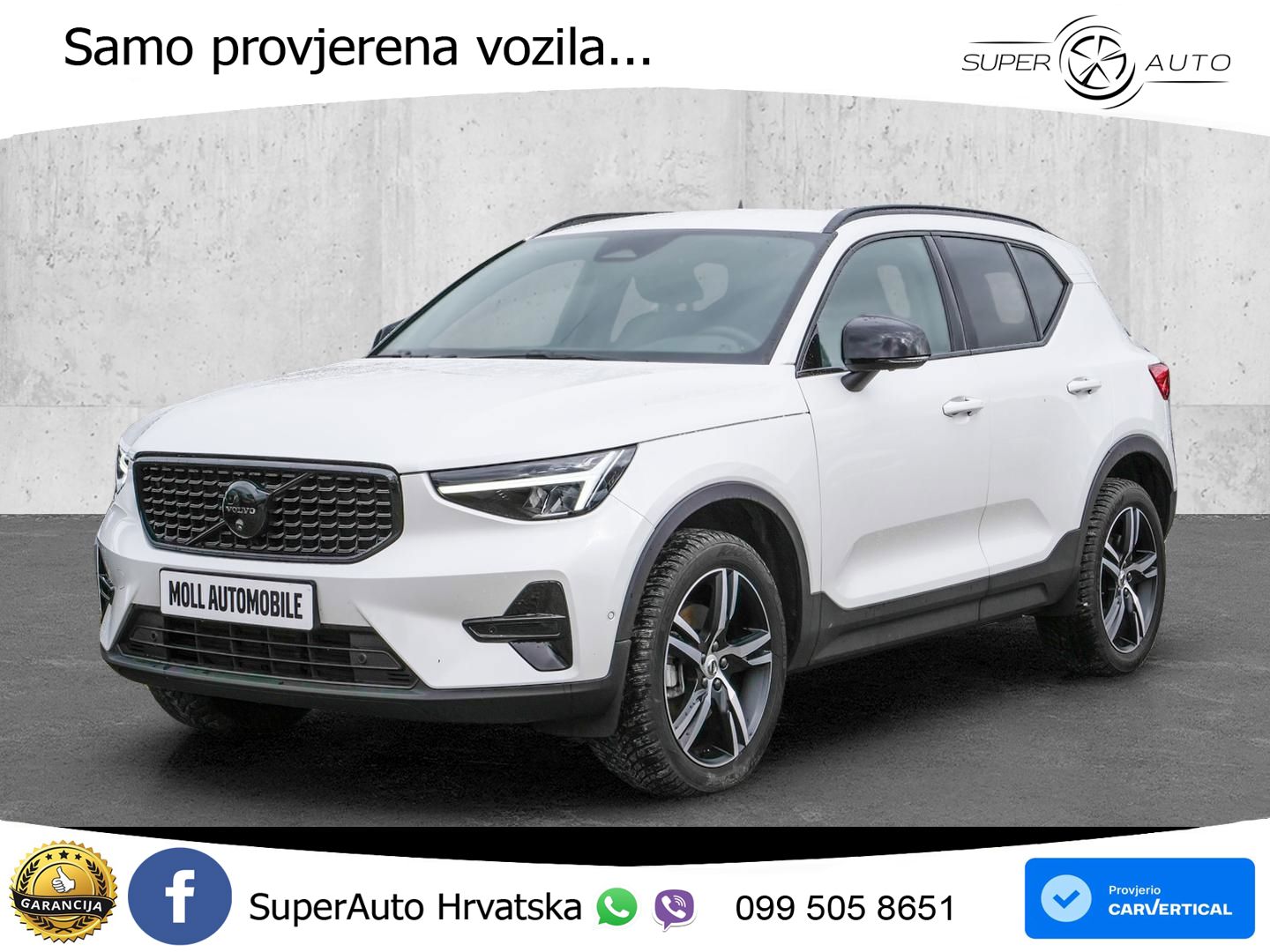 Volvo XC40 2.0 B4 AWD 197 KS Automatic LED+GR SJED+ACC