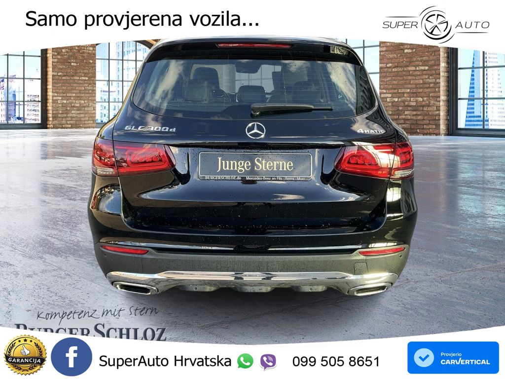 Mercedes GLC 300d (245 KS) 4MATIC G-TRONIC LED+GR SJED+ACC