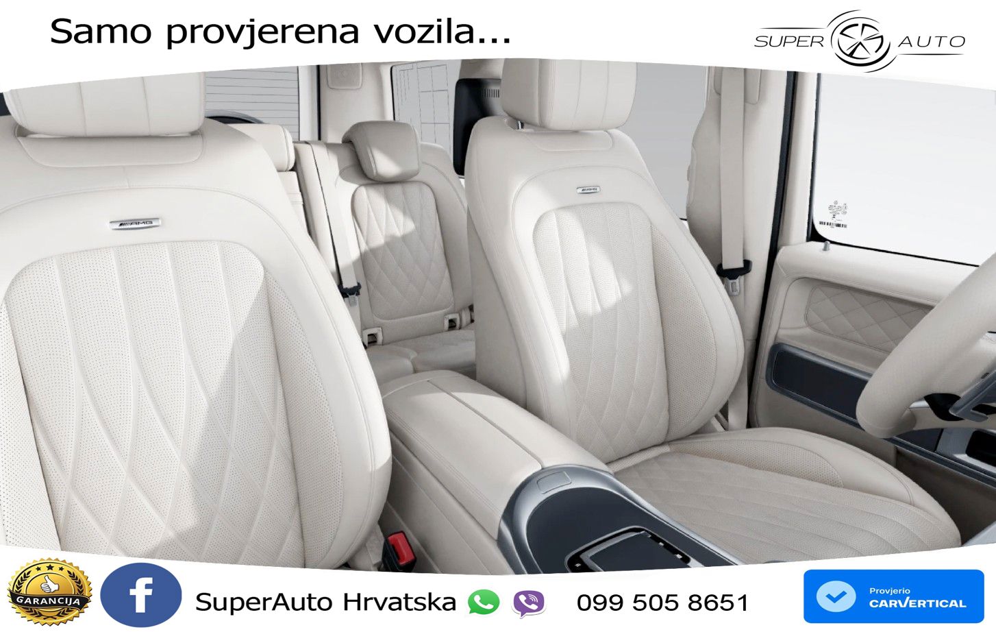 Mercedes AMG G 63 Long V8 (585 KS) 4MATIC 9G-TRONIC AMG SPEEDSHIFT TCT ZRAČNI+ACC+GR SJED+360+PANO