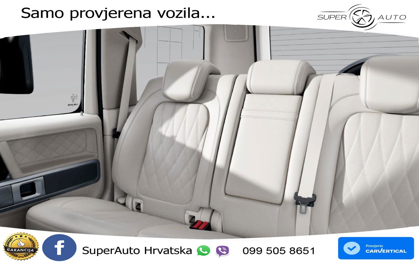 Mercedes AMG G 63 Long V8 (585 KS) 4MATIC 9G-TRONIC AMG SPEEDSHIFT TCT ZRAČNI+ACC+GR SJED+360+PANO