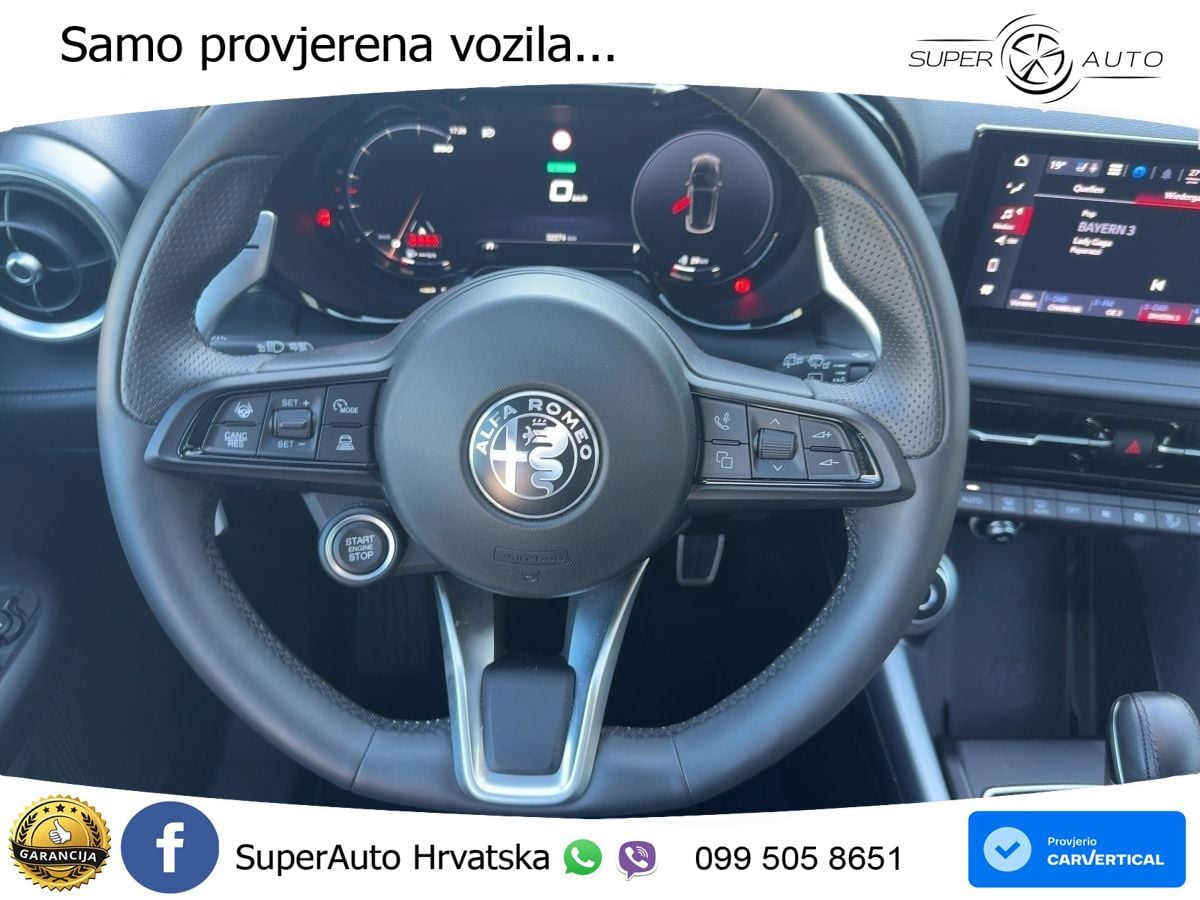 Alfa Romeo Tonale 1.3 T MultiAir (280 KS) Plug-in Hybrid eQ4 Automatic LED+GR SJED+ACC