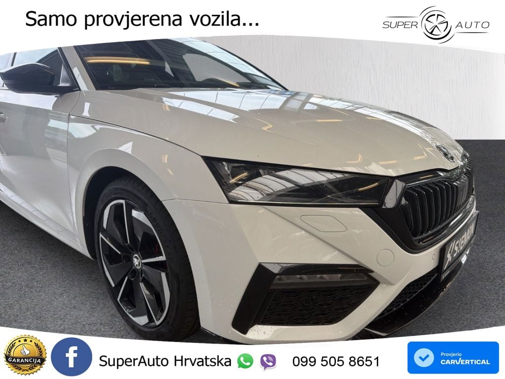 Škoda Octavia Combi RS 2.0 TDI (200 KS) DSG LED+GR SJED+ACC