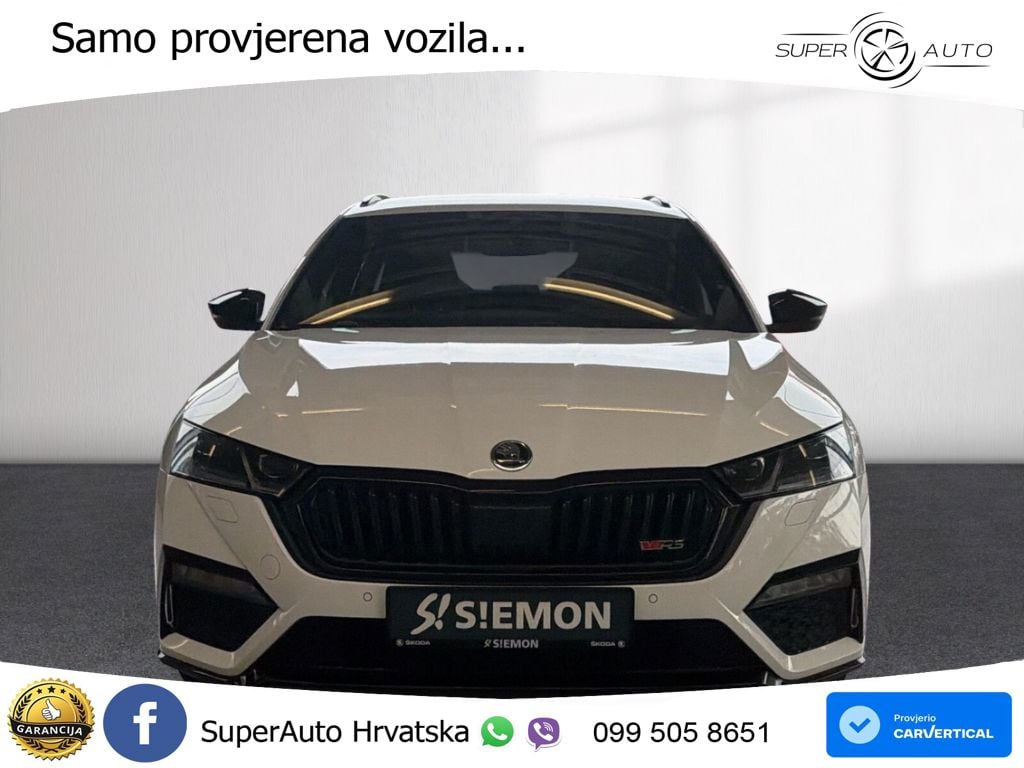 Škoda Octavia Combi RS 2.0 TDI (200 KS) DSG LED+GR SJED+ACC