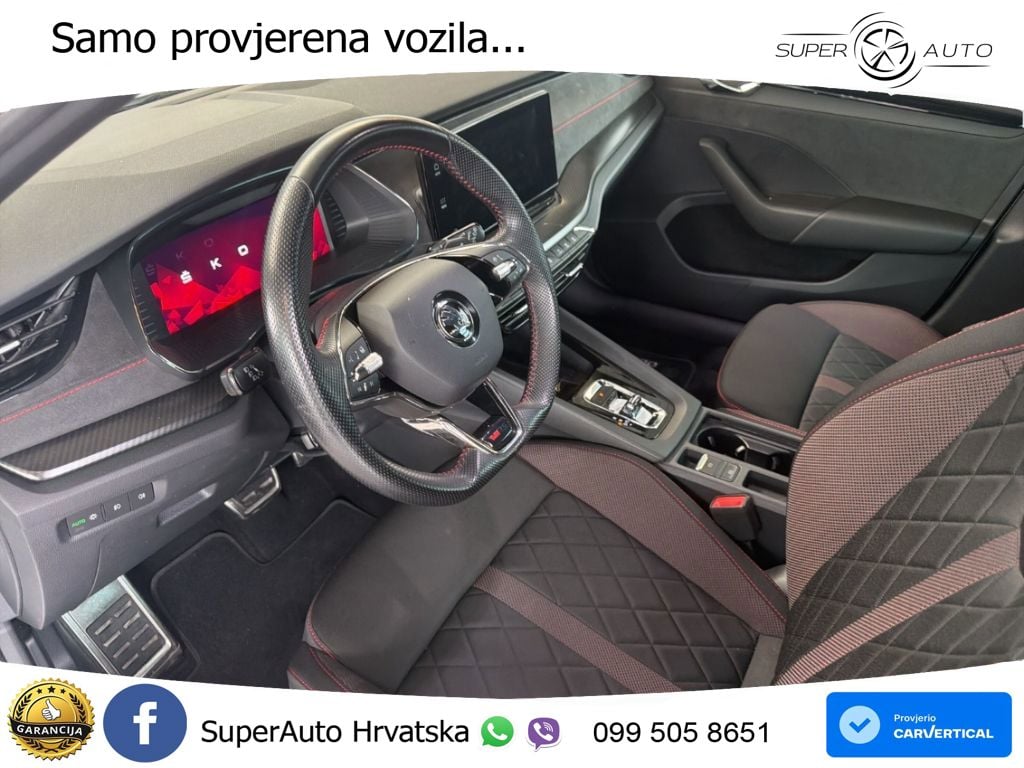Škoda Octavia Combi RS 2.0 TDI (200 KS) DSG LED+GR SJED+ACC