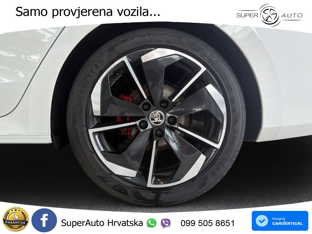 Škoda Octavia Combi RS 2.0 TDI (200 KS) DSG LED+GR SJED+ACC