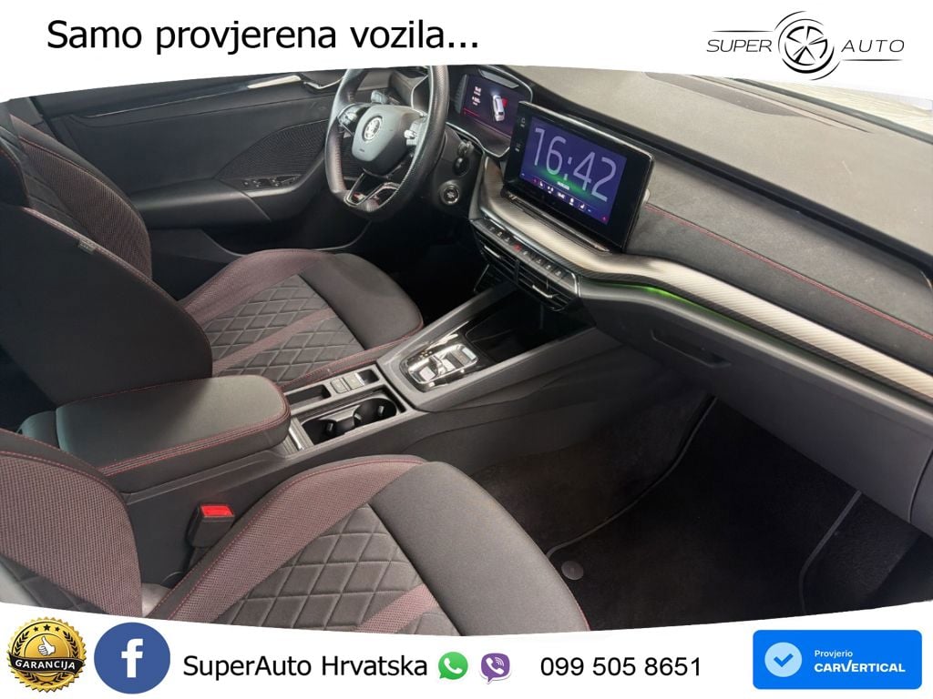 Škoda Octavia Combi RS 2.0 TDI (200 KS) DSG LED+GR SJED+ACC