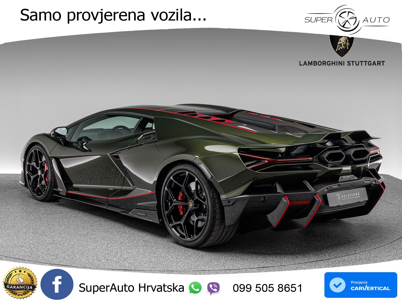 Lamborghini Revuelto 6.5 V12 (1015 KS) 4WD DCT