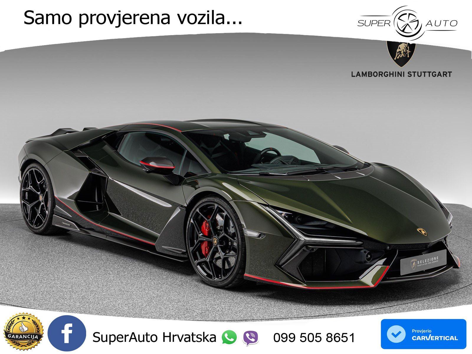 Lamborghini Revuelto 6.5 V12 (1015 KS) 4WD DCT