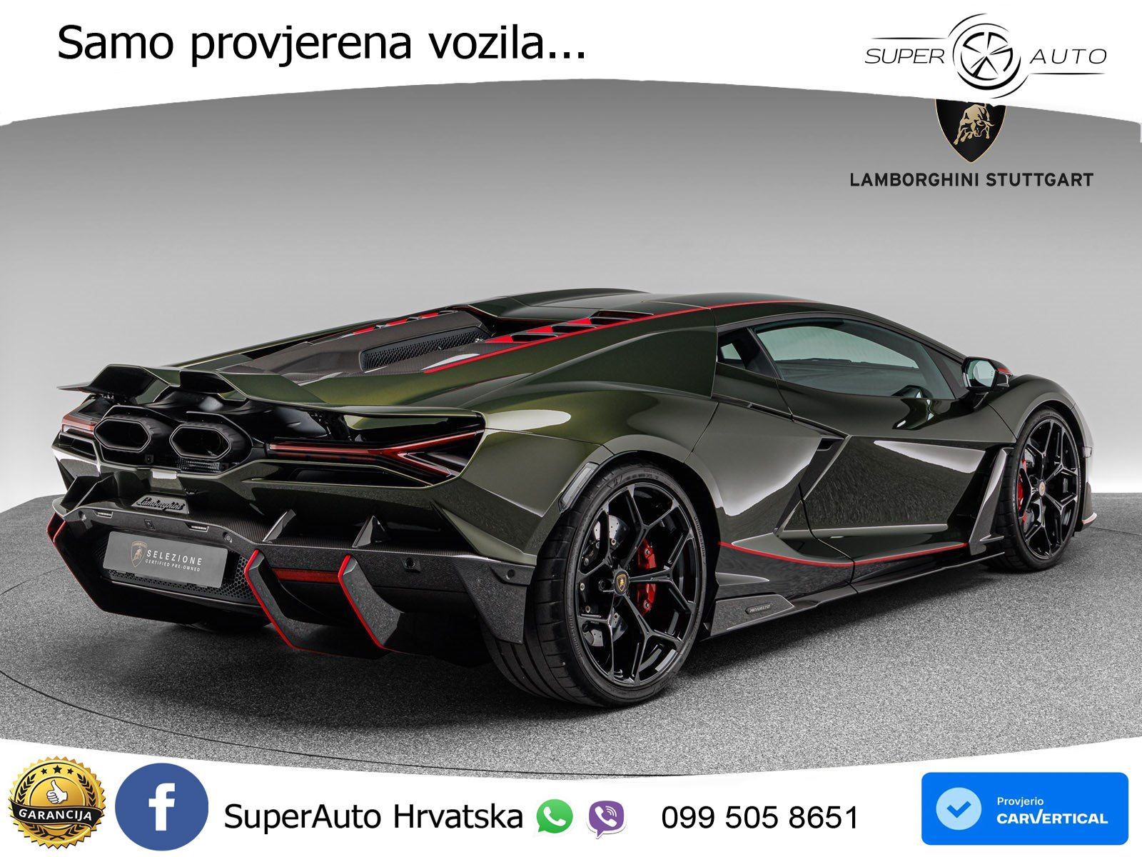 Lamborghini Revuelto 6.5 V12 (1015 KS) 4WD DCT