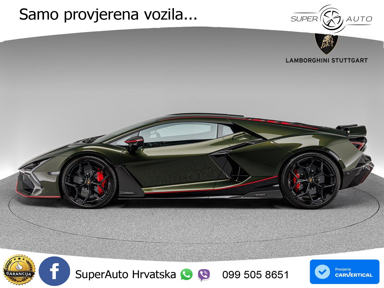 Lamborghini Revuelto 6.5 V12 (1015 KS) 4WD DCT