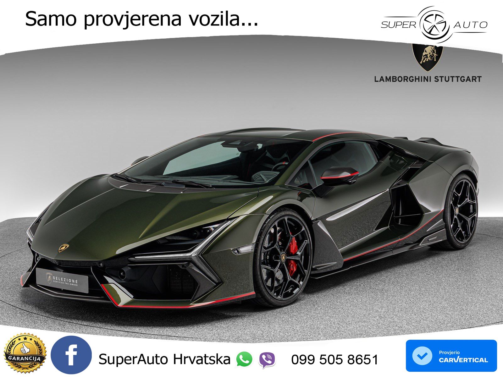 Lamborghini Revuelto 6.5 V12 (1015 KS) 4WD DCT