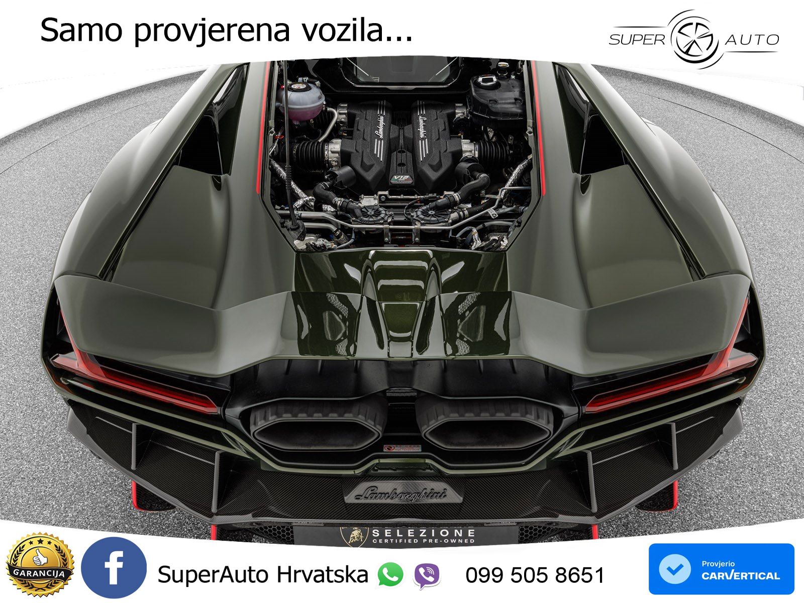Lamborghini Revuelto 6.5 V12 (1015 KS) 4WD DCT