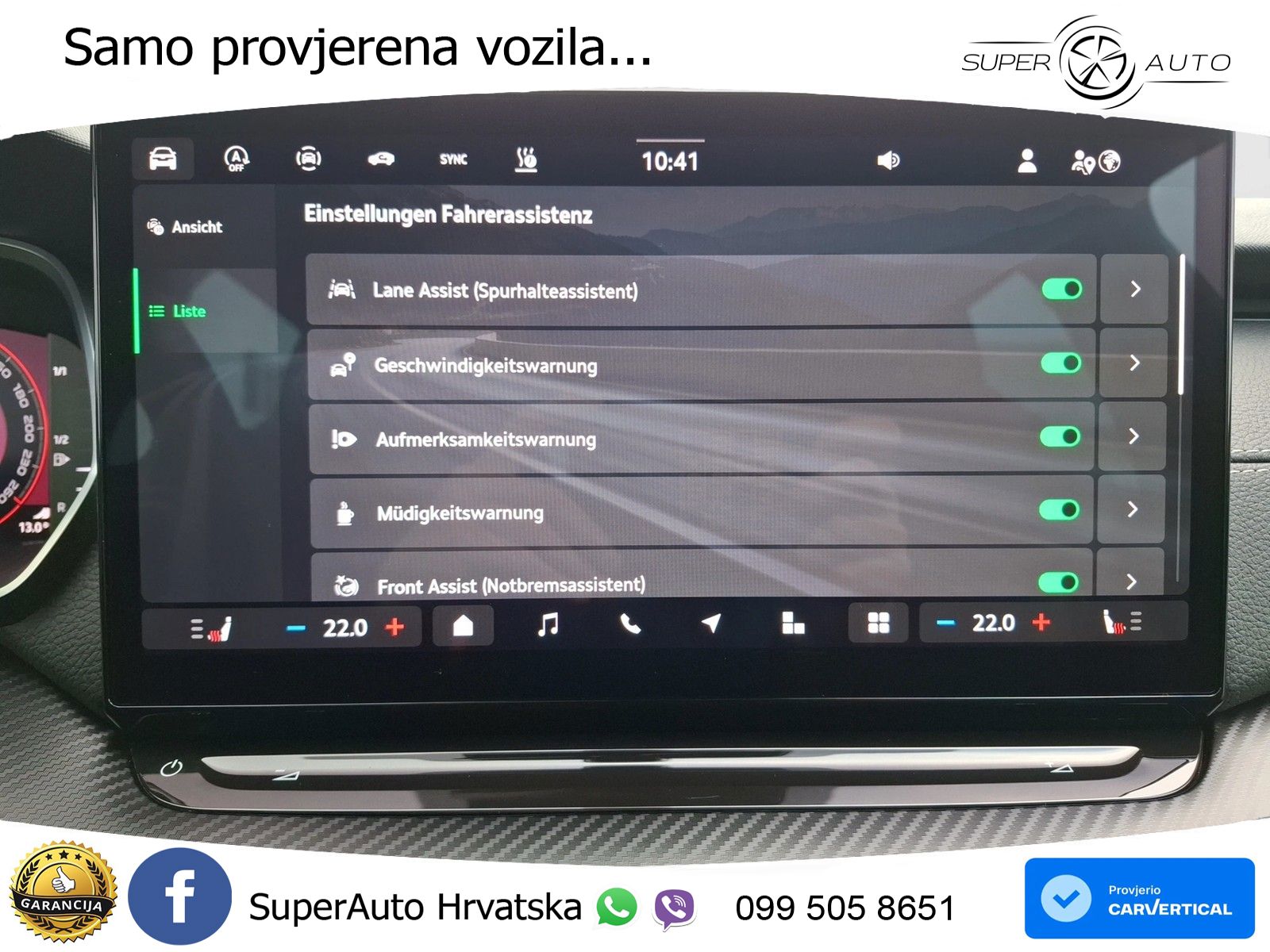 Škoda Octavia Combi 2.0 TSI (204 KS) 4x4 DSG SportLine LED+GR SJED+ACC