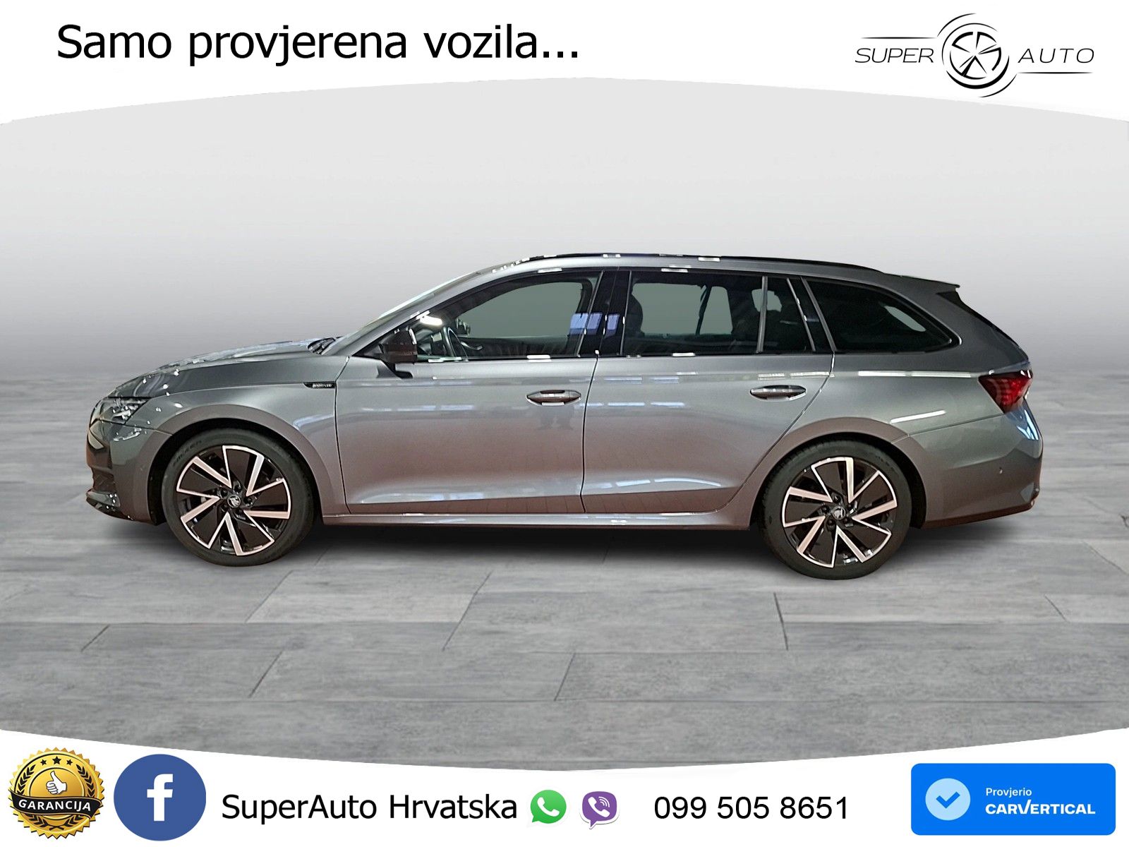 Škoda Octavia Combi 2.0 TSI (204 KS) 4x4 DSG SportLine LED+GR SJED+ACC