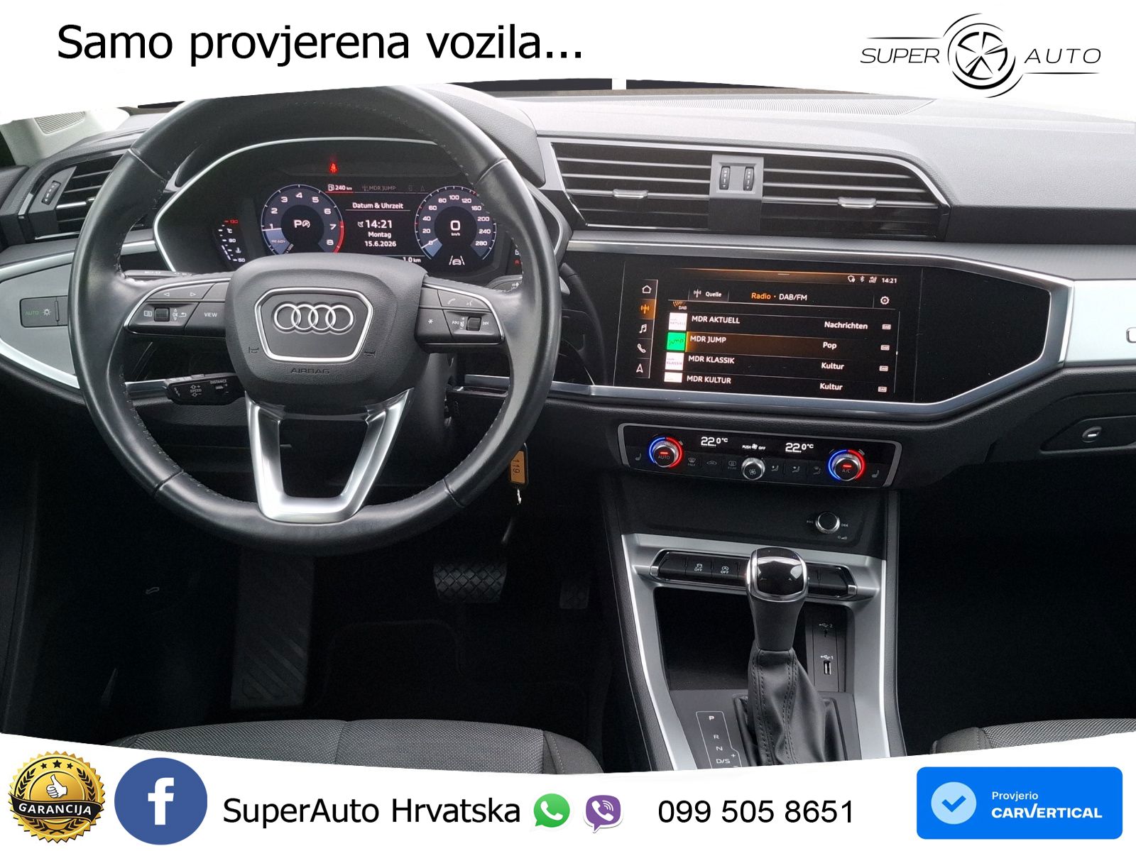 Audi Q3 40 TFSI (190 KS) quattro S tronic advanced