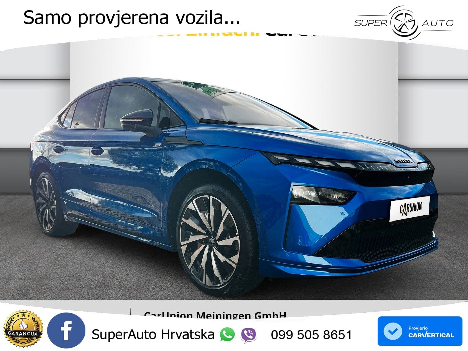 Škoda Enyaq Coupe iV 85 82 kWh (286 KS) SportLine LED+GR SJED+ACC
