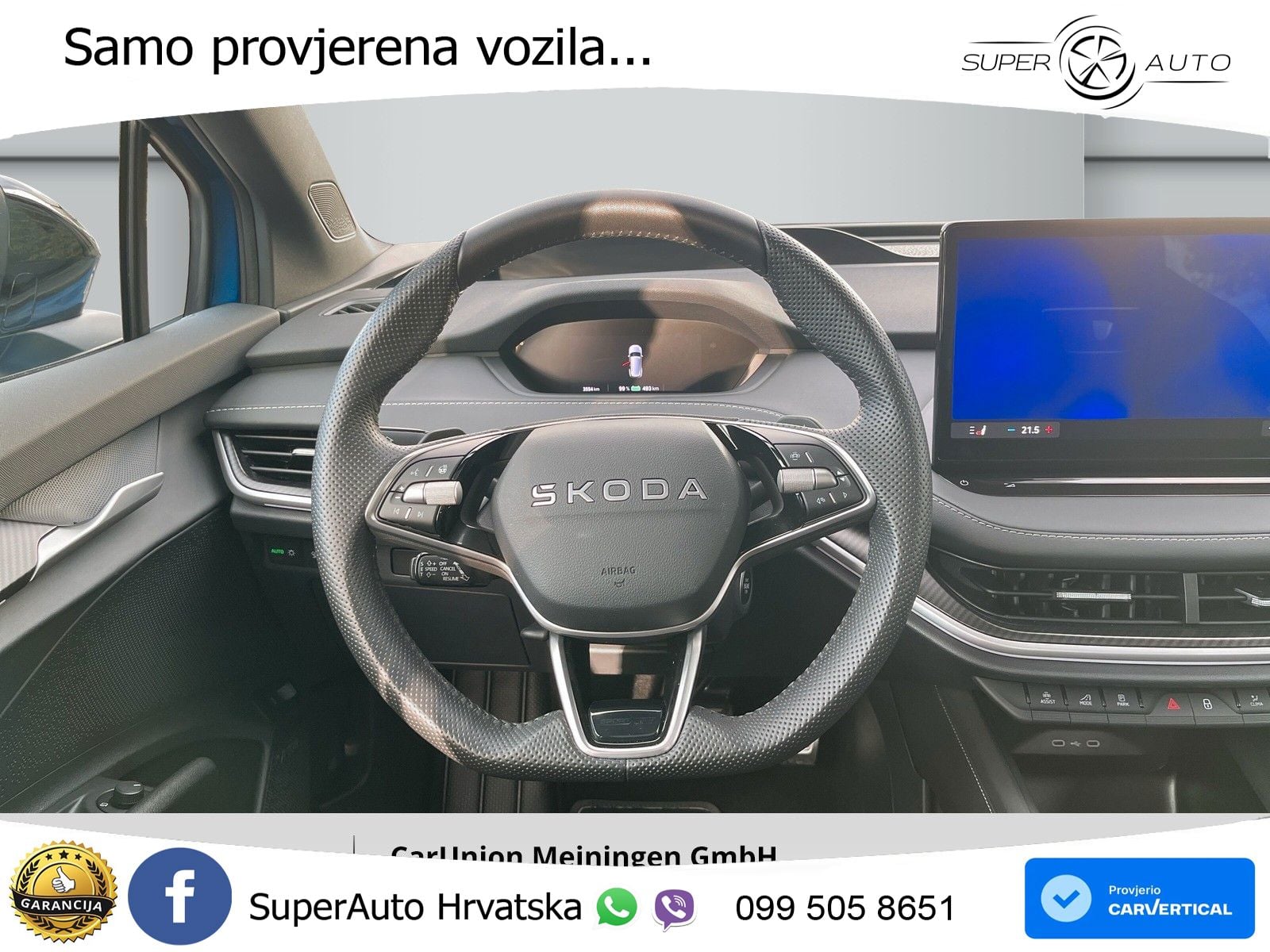Škoda Enyaq Coupe iV 85 82 kWh (286 KS) SportLine LED+GR SJED+ACC