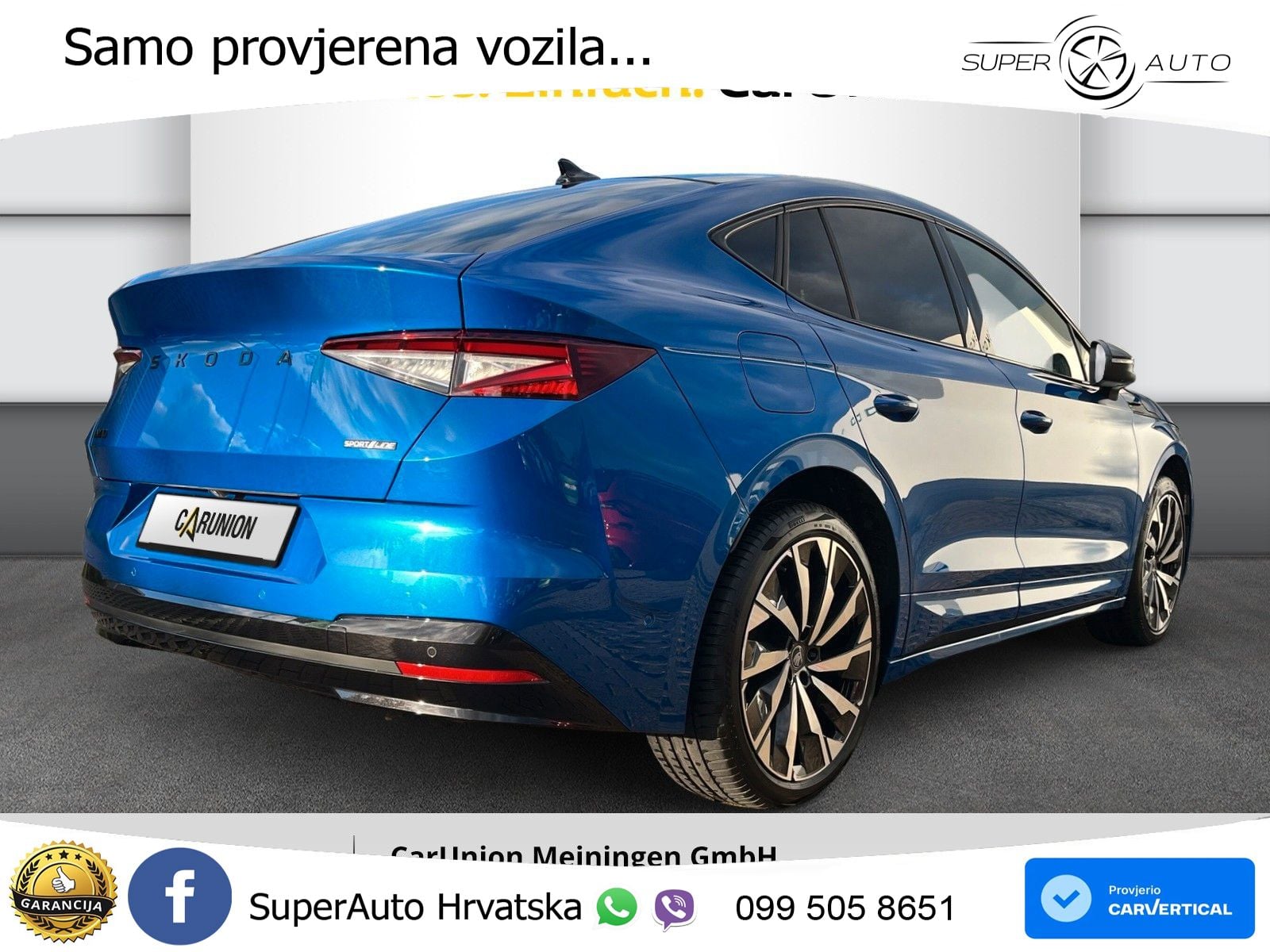 Škoda Enyaq Coupe iV 85 82 kWh (286 KS) SportLine LED+GR SJED+ACC