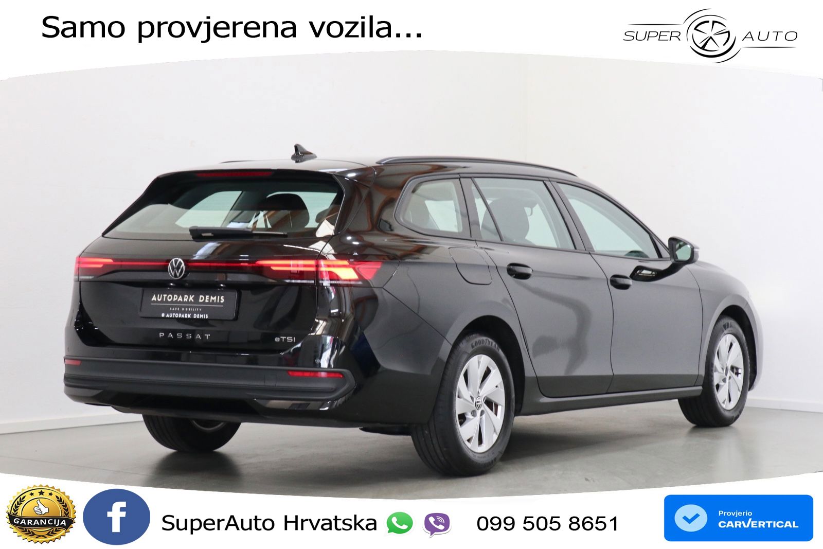 Volkswagen Passat Variant 1.5 eTSI (150 KS) DSG LED+GR SJED+ACC