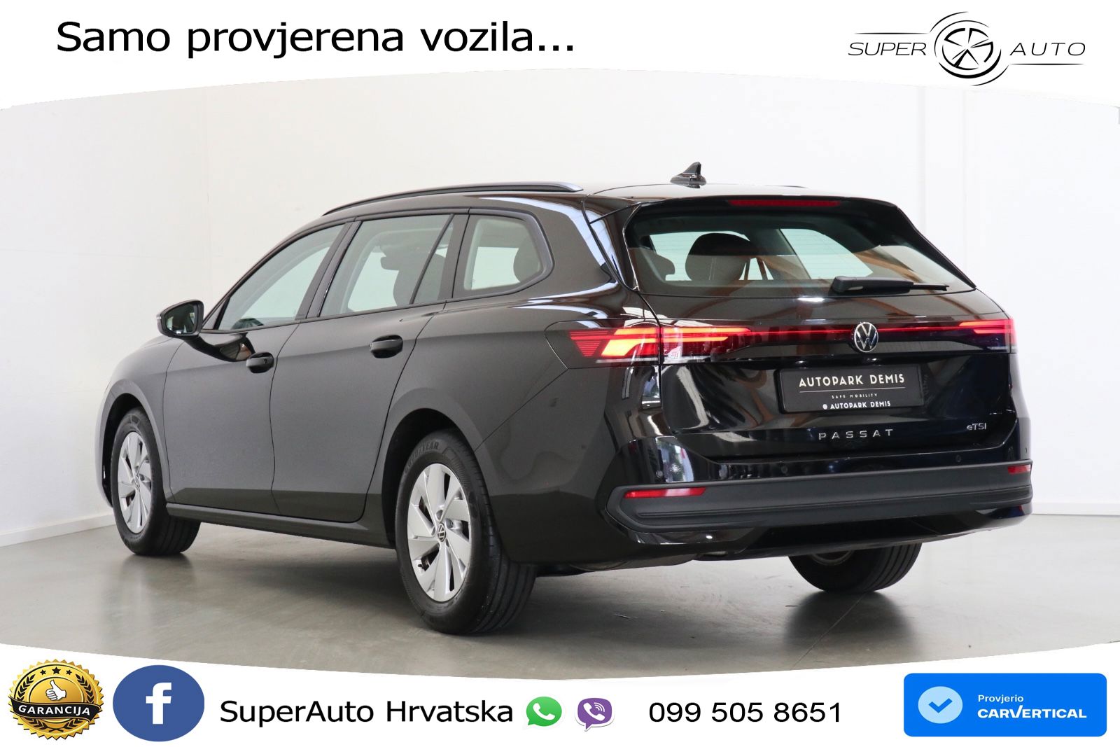 Volkswagen Passat Variant 1.5 eTSI (150 KS) DSG LED+GR SJED+ACC