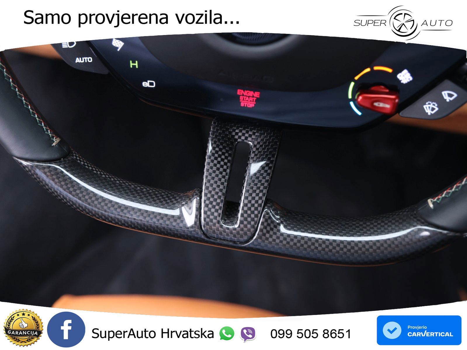 Ferrari 296 GTB 3.0 V6 (830 KS) F1 DCT MATRIX+GR SJED+KAM