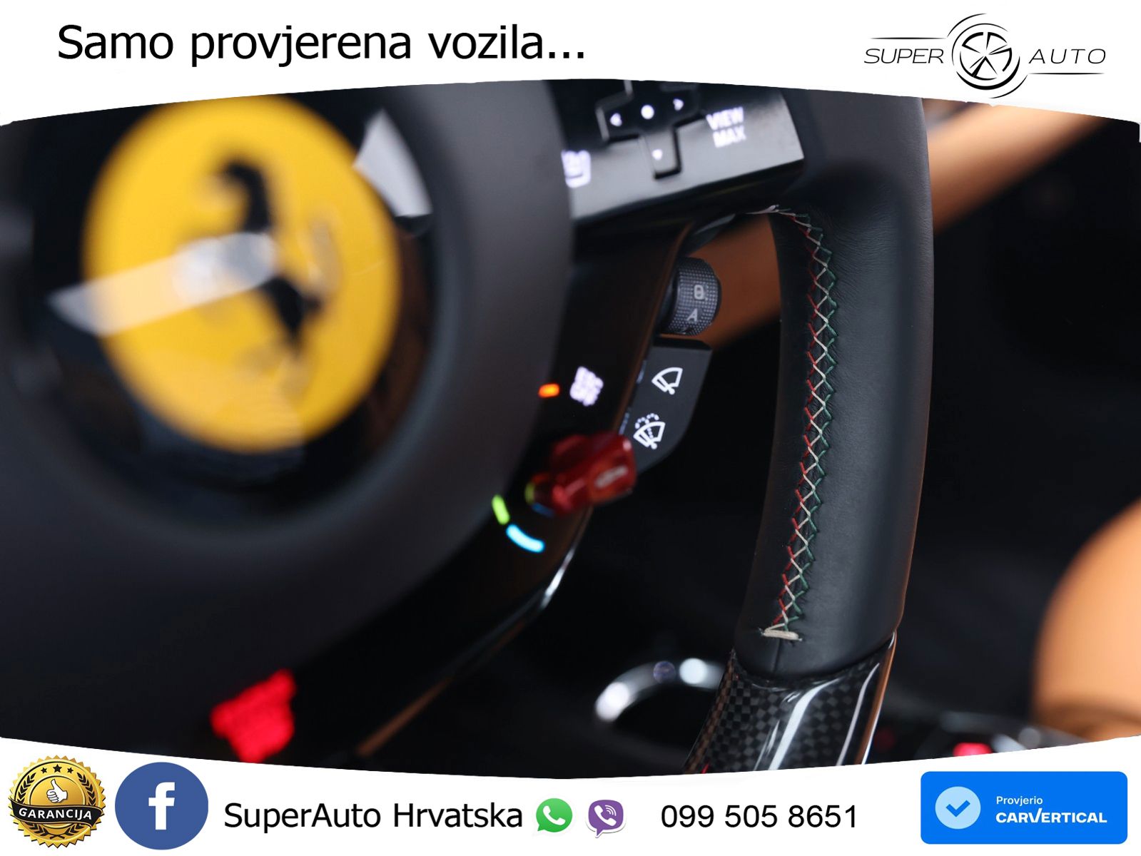 Ferrari 296 GTB 3.0 V6 (830 KS) F1 DCT MATRIX+GR SJED+KAM
