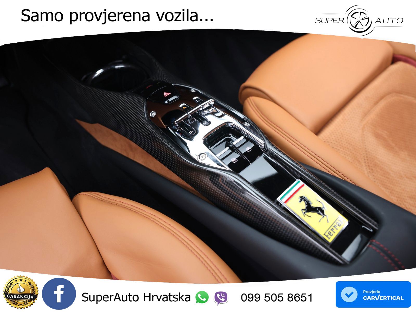 Ferrari 296 GTB 3.0 V6 (830 KS) F1 DCT MATRIX+GR SJED+KAM