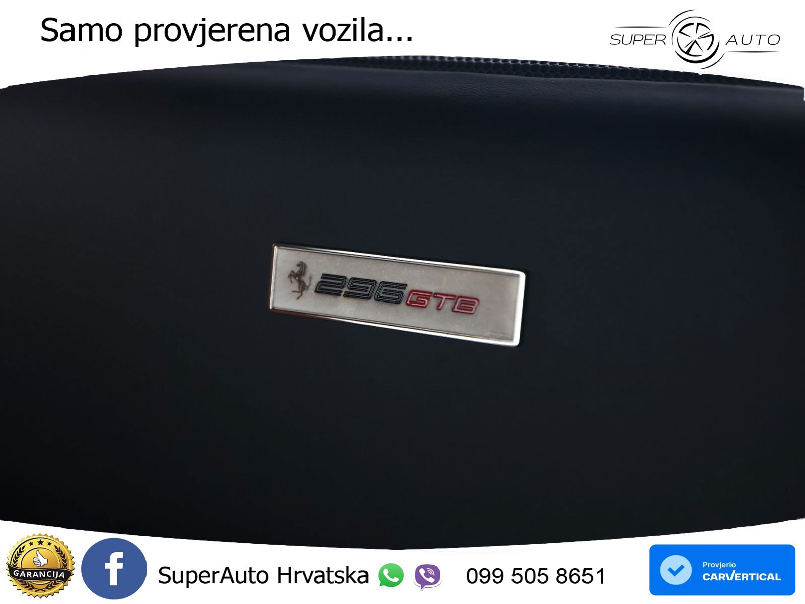 Ferrari 296 GTB 3.0 V6 (830 KS) F1 DCT MATRIX+GR SJED+KAM