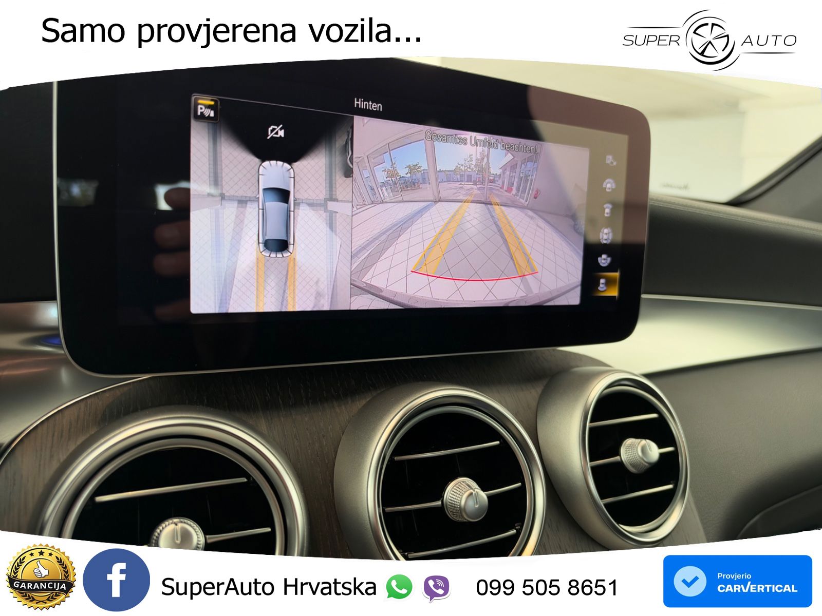 Mercedes GLC Coupe AMG 43 V6 (390 KS) 4MATIC TCT ZRAČNI+ACC+GR SJED+360