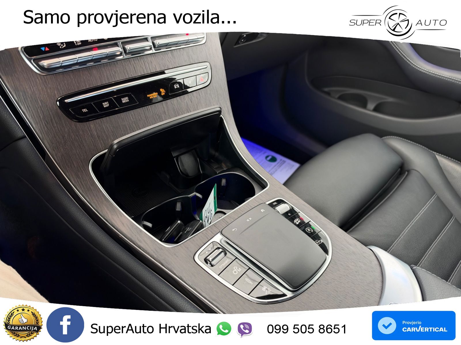 Mercedes GLC Coupe AMG 43 V6 (390 KS) 4MATIC TCT ZRAČNI+ACC+GR SJED+360