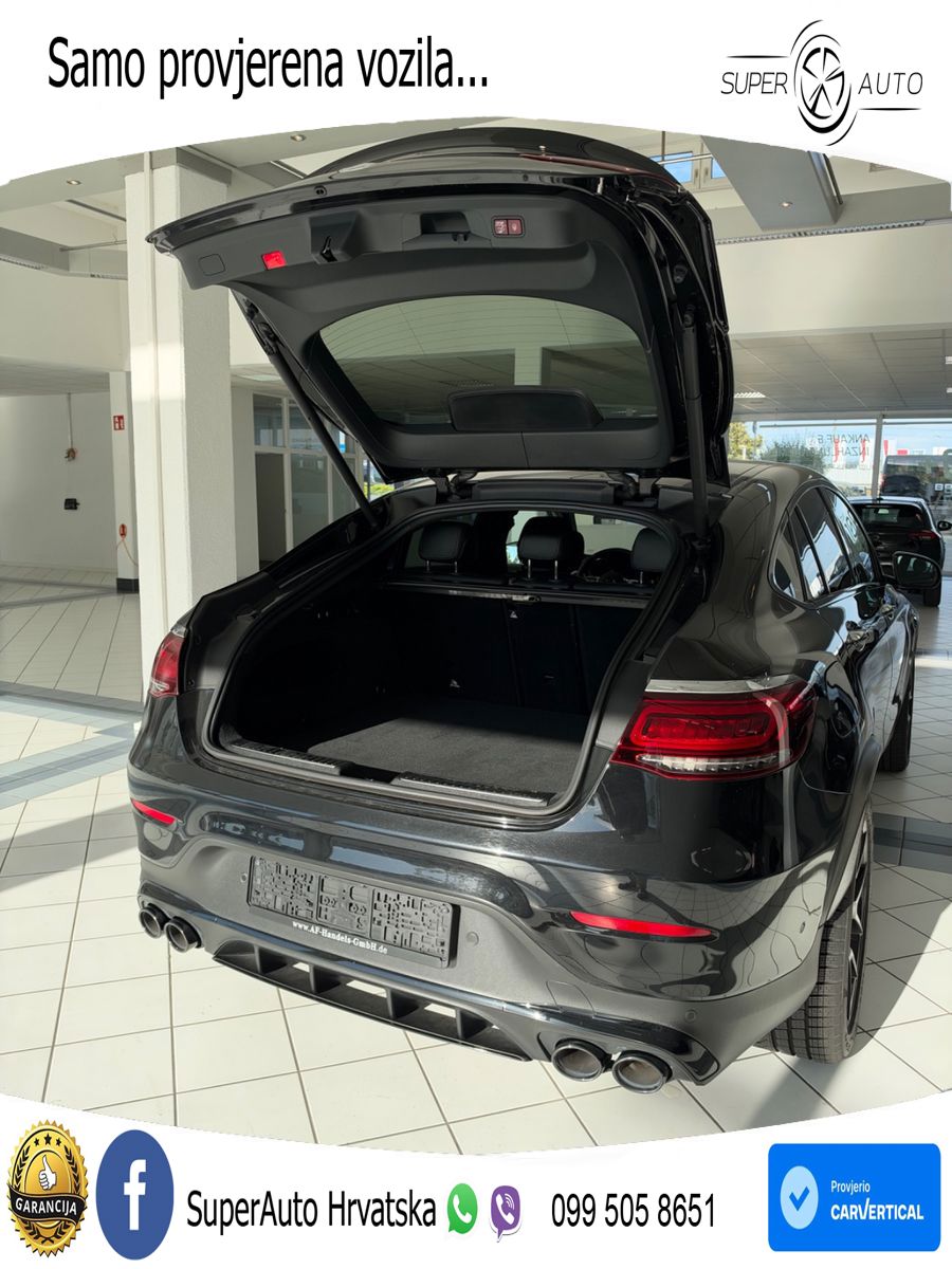 Mercedes GLC Coupe AMG 43 V6 (390 KS) 4MATIC TCT ZRAČNI+ACC+GR SJED+360