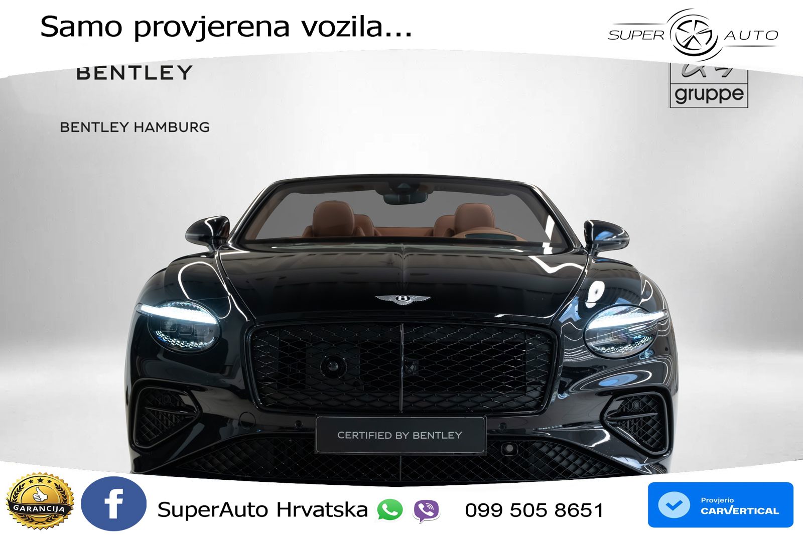 Bentley Continental GTC IV 4.0 V8 TFSi (782 KS) AWD DCT LED+GR SJED+ACC