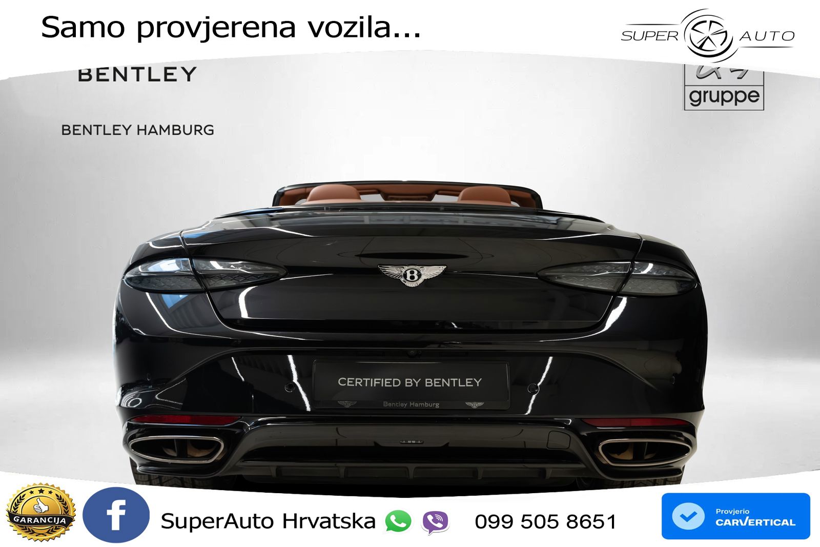 Bentley Continental GTC IV 4.0 V8 TFSi (782 KS) AWD DCT LED+GR SJED+ACC
