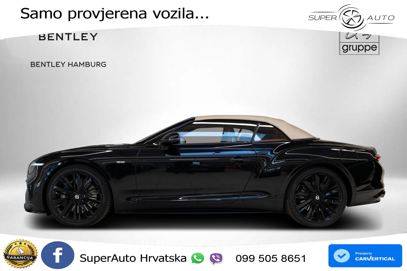 Bentley Continental GTC IV 4.0 V8 TFSi (782 KS) AWD DCT LED+GR SJED+ACC