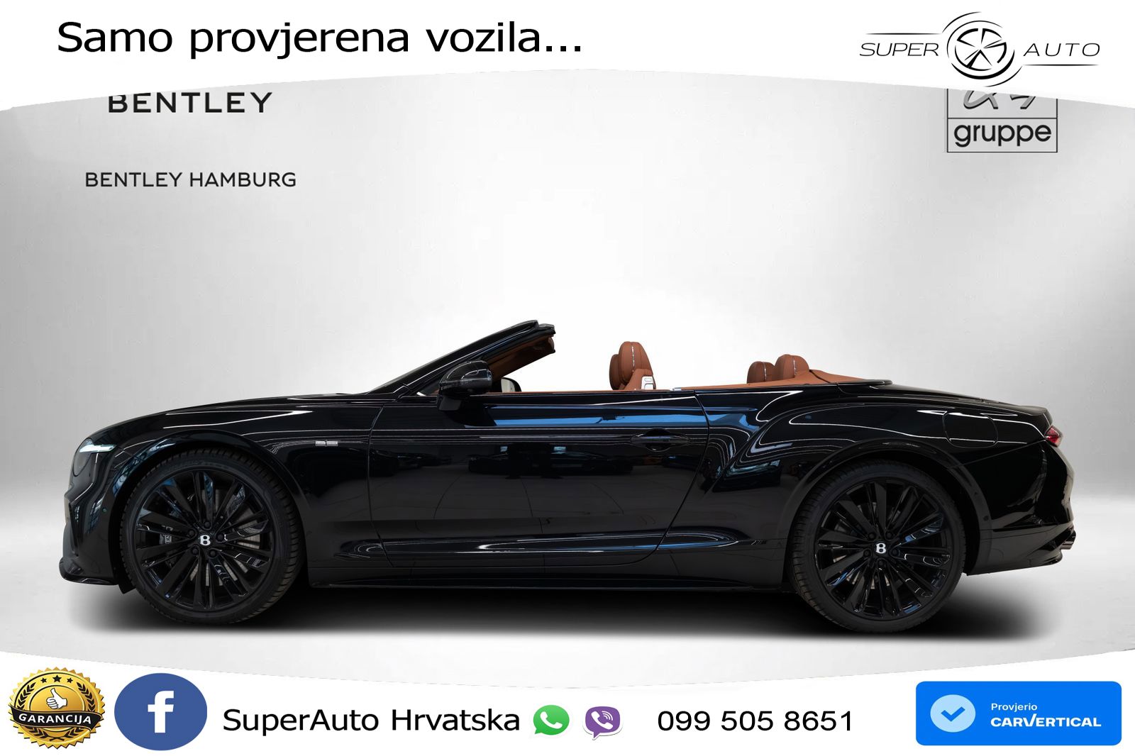 Bentley Continental GTC IV 4.0 V8 TFSi (782 KS) AWD DCT LED+GR SJED+ACC