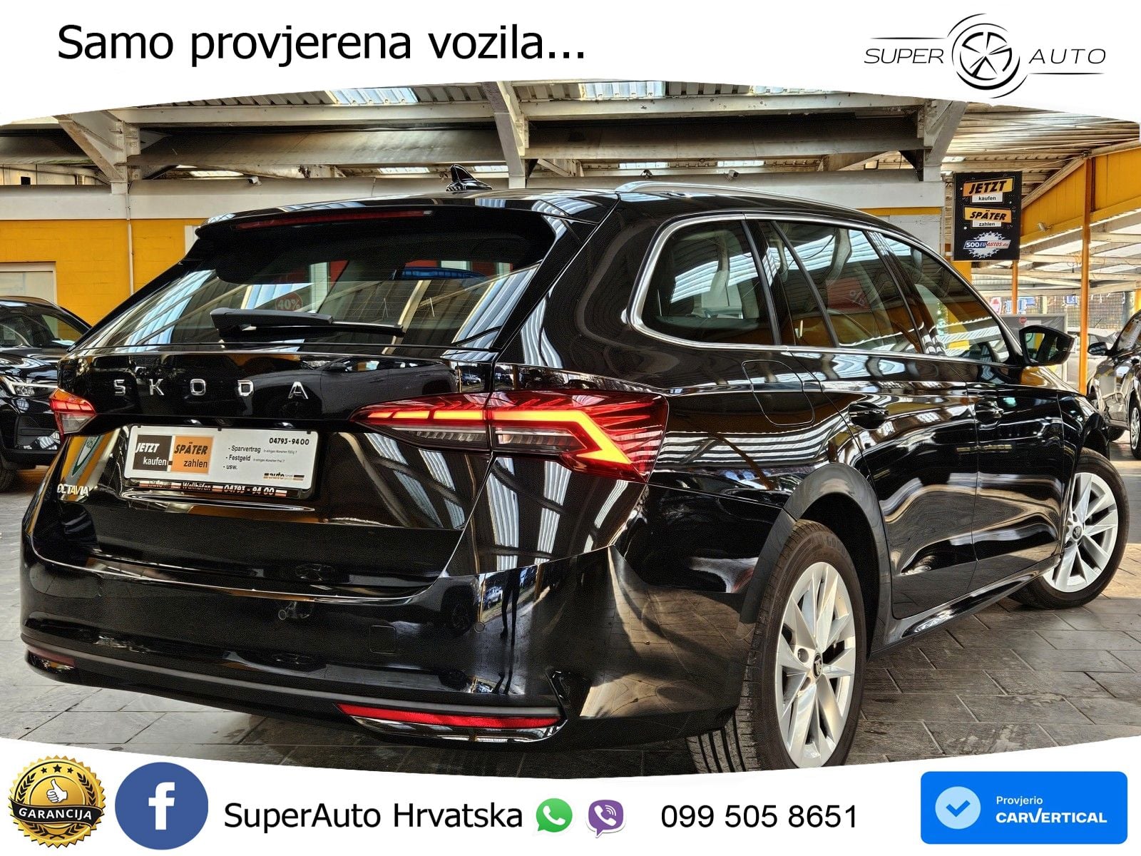 Škoda Octavia Combi 2.0 TDI (150 KS) DSG LED+GR SJED+ACC