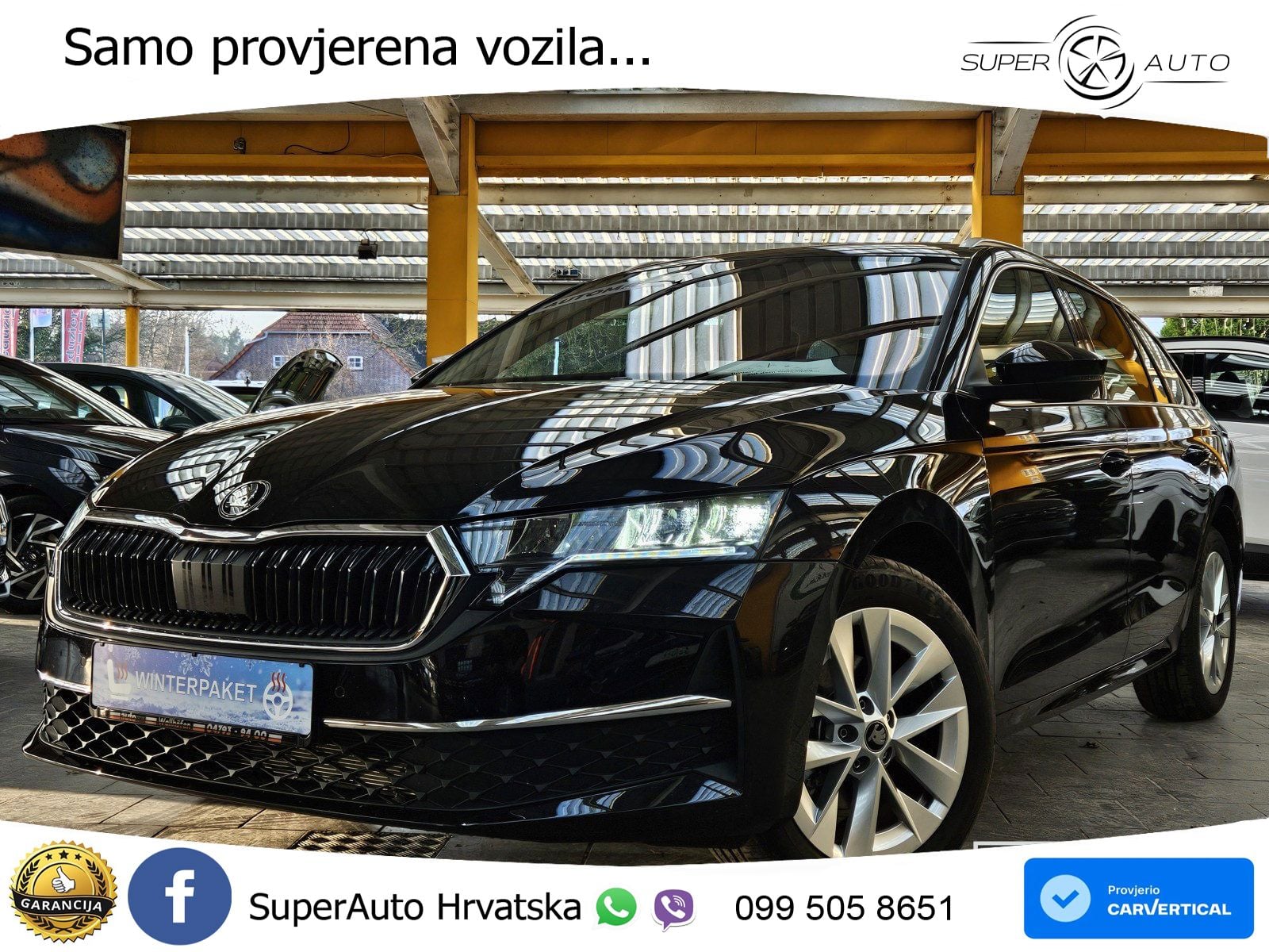 Škoda Octavia Combi 2.0 TDI (150 KS) DSG LED+GR SJED+ACC