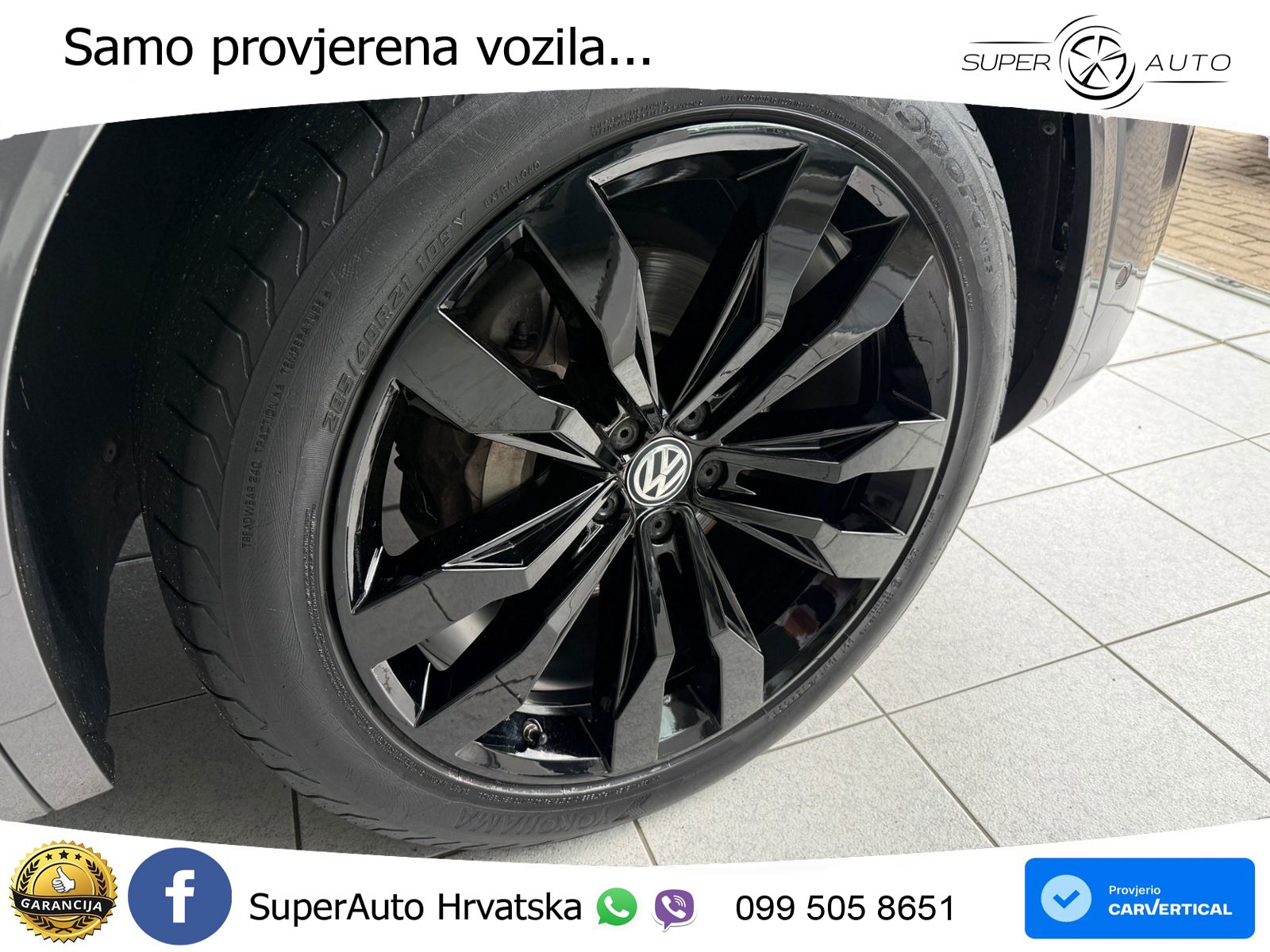 Volkswagen Touareg 3.0 V6 TDI (286 KS) 4MOTION Tiptronic R-Line ZRAČNI+ACC+GR SJED+KAM+PANO
